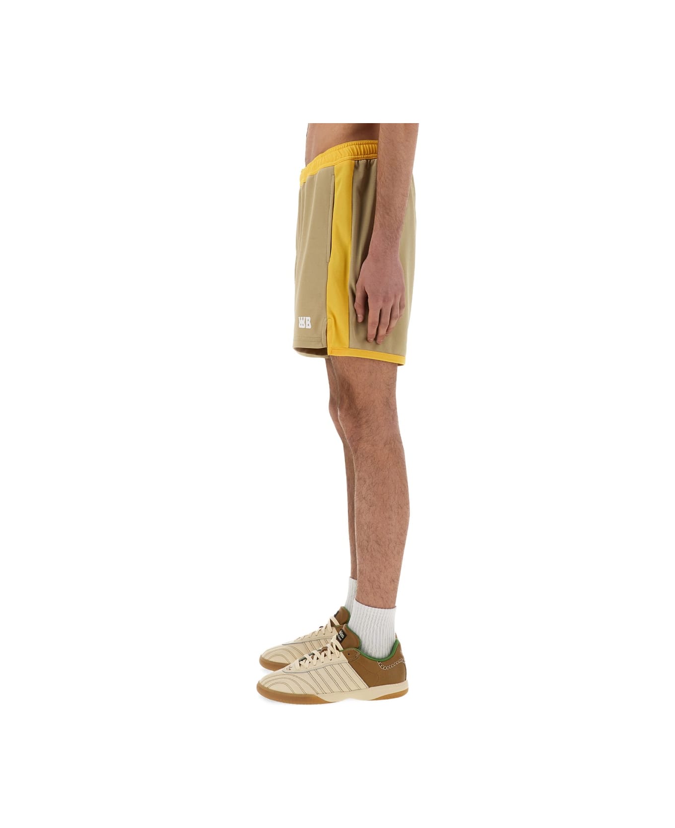 Wales Bonner Jersey Shorts - YELLOW ショートパンツ