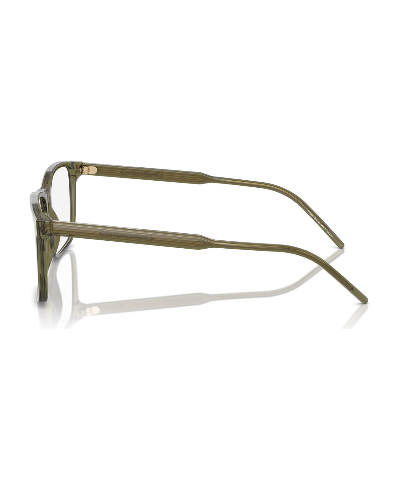 Giorgio Armani Ar7258 Transparent Green Glasses - Transparent Green