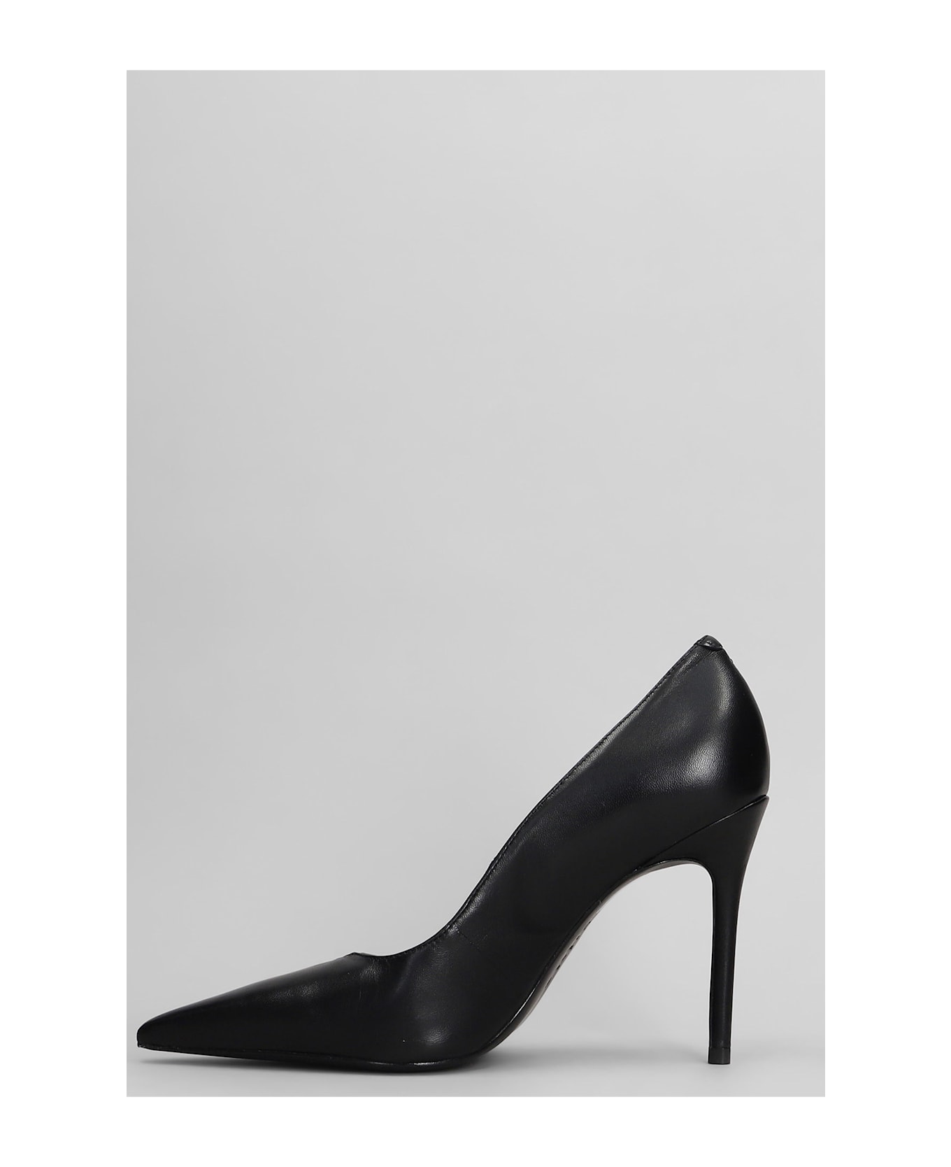 Schutz Pumps In Black Leather - black