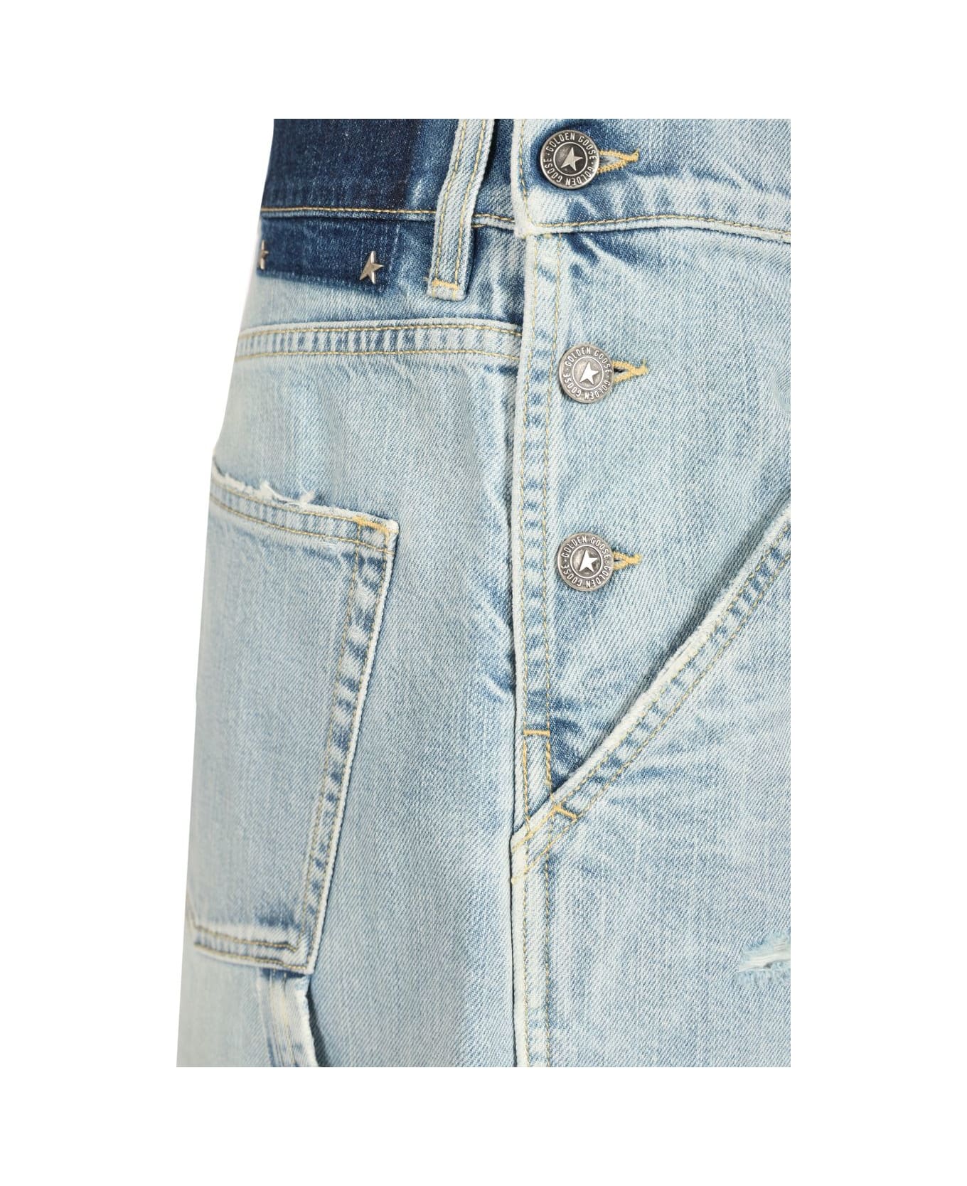 Golden Goose Denim Shorts - Blue