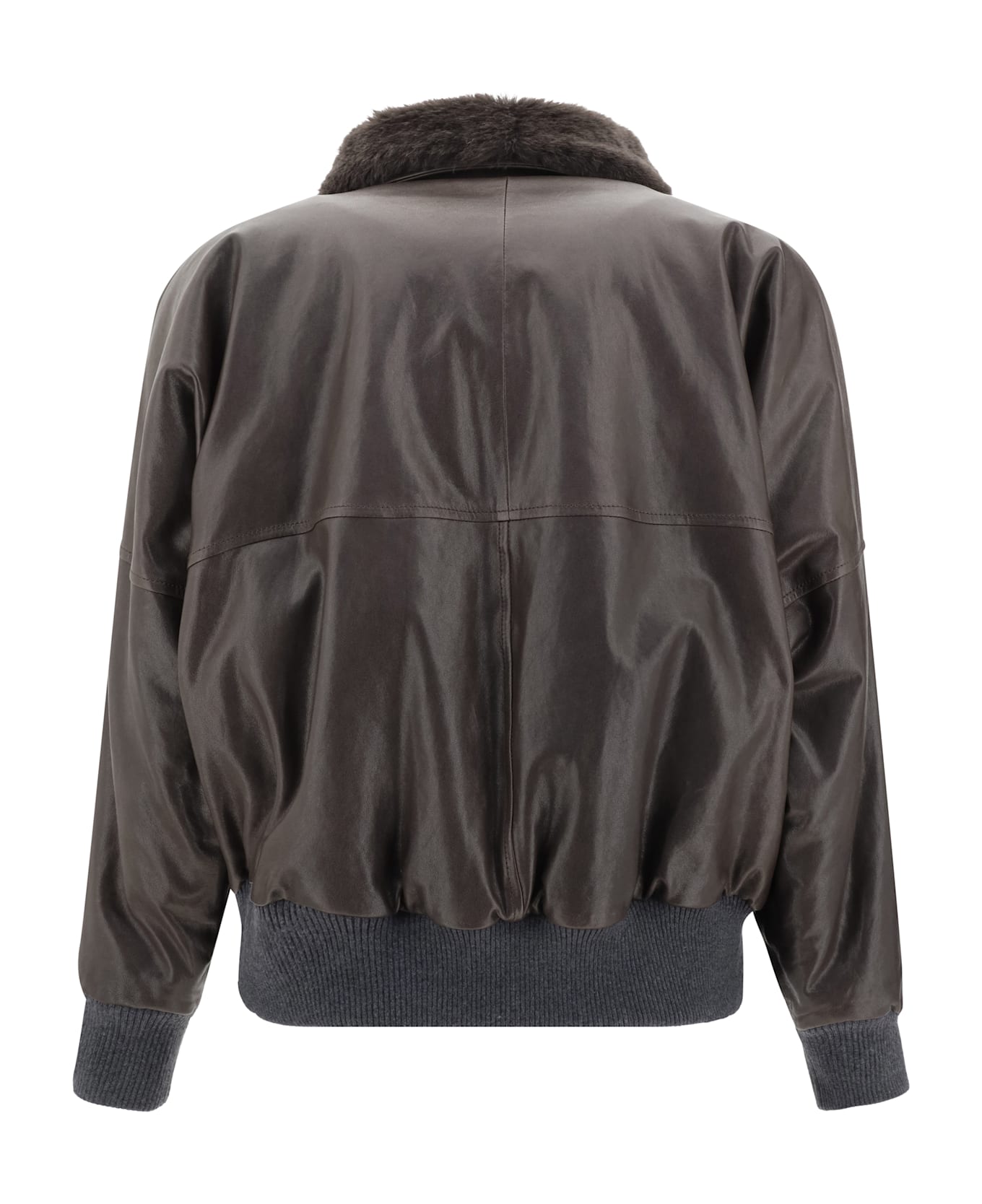 Brunello Cucinelli Leather Jacket