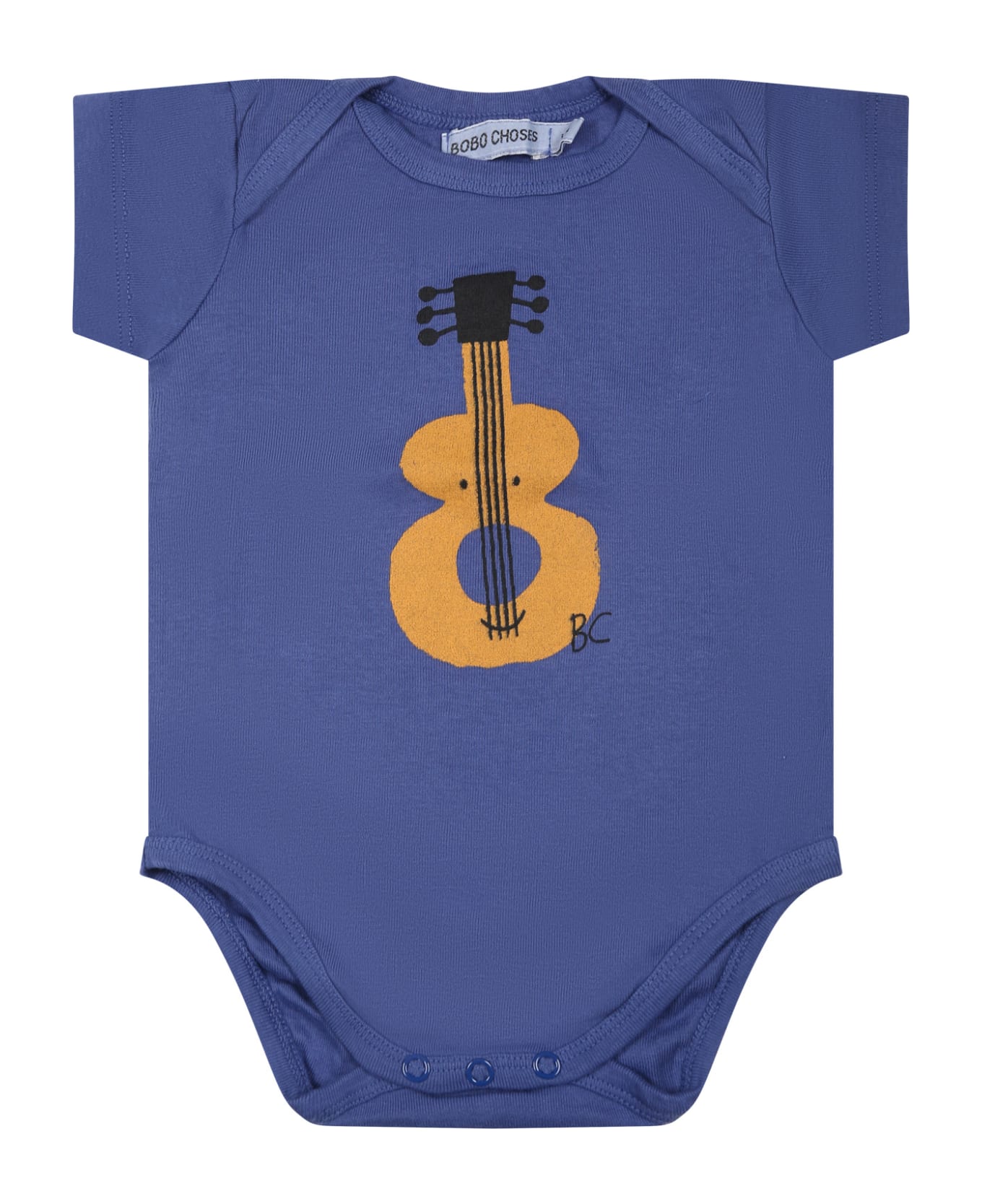 Bobo Choses Multicolor Set For Babykids With Guitar And Logo - Multicolor ボディスーツ＆セットアップ