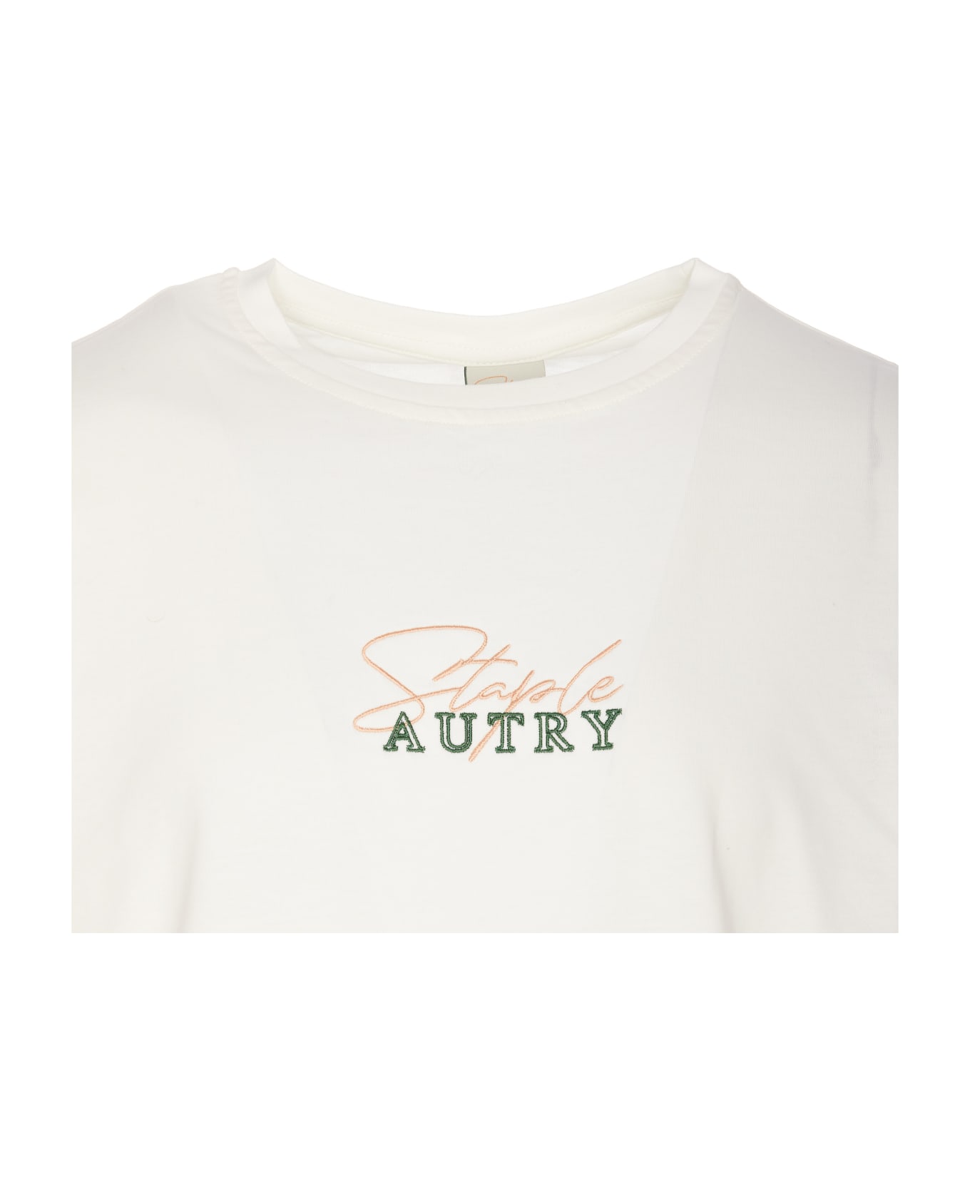 Autry Jeff Staple Crew-neck T-shirt - White