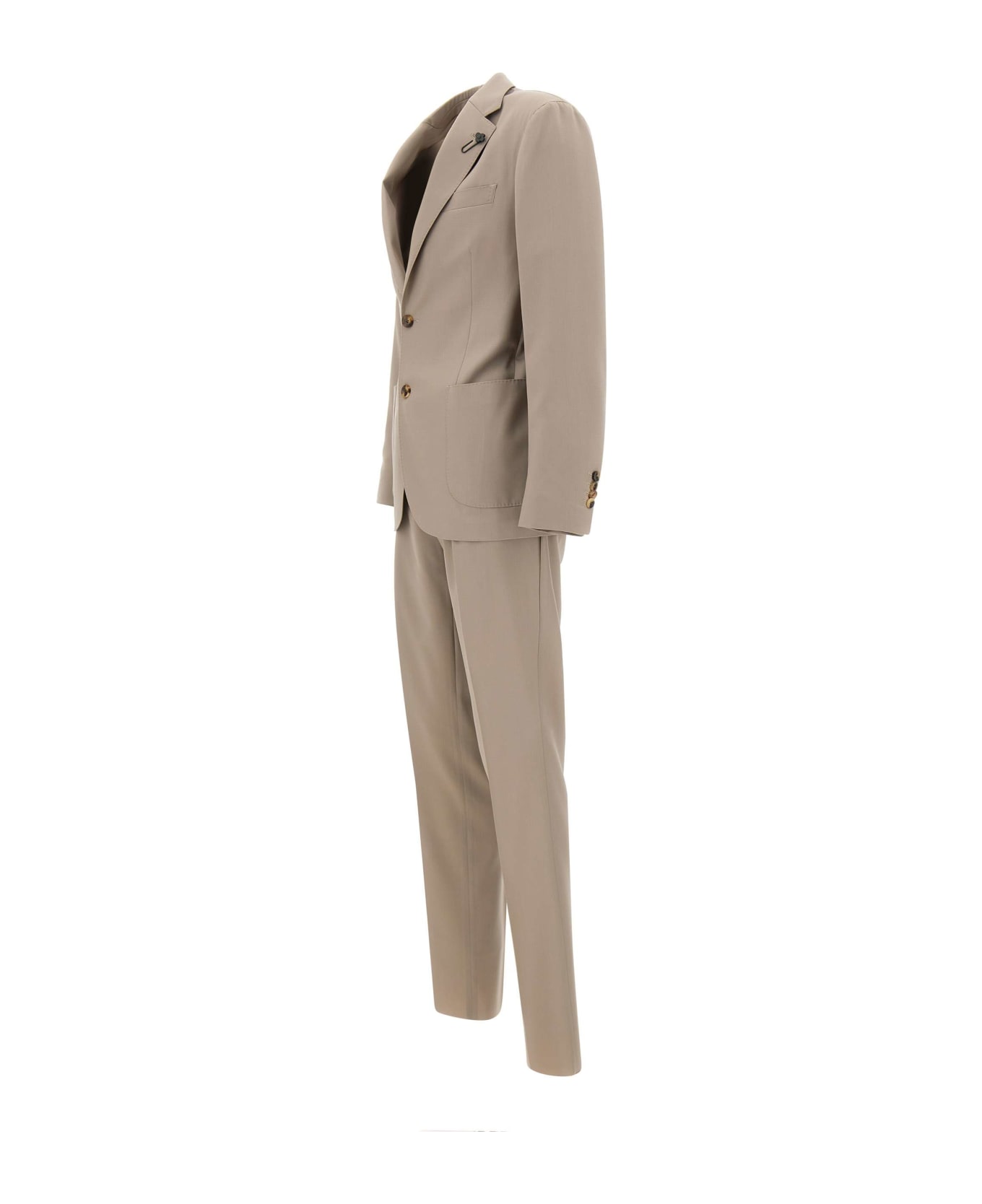 Lardini Fresh Wool Two-piece Suit - BEIGE スーツ