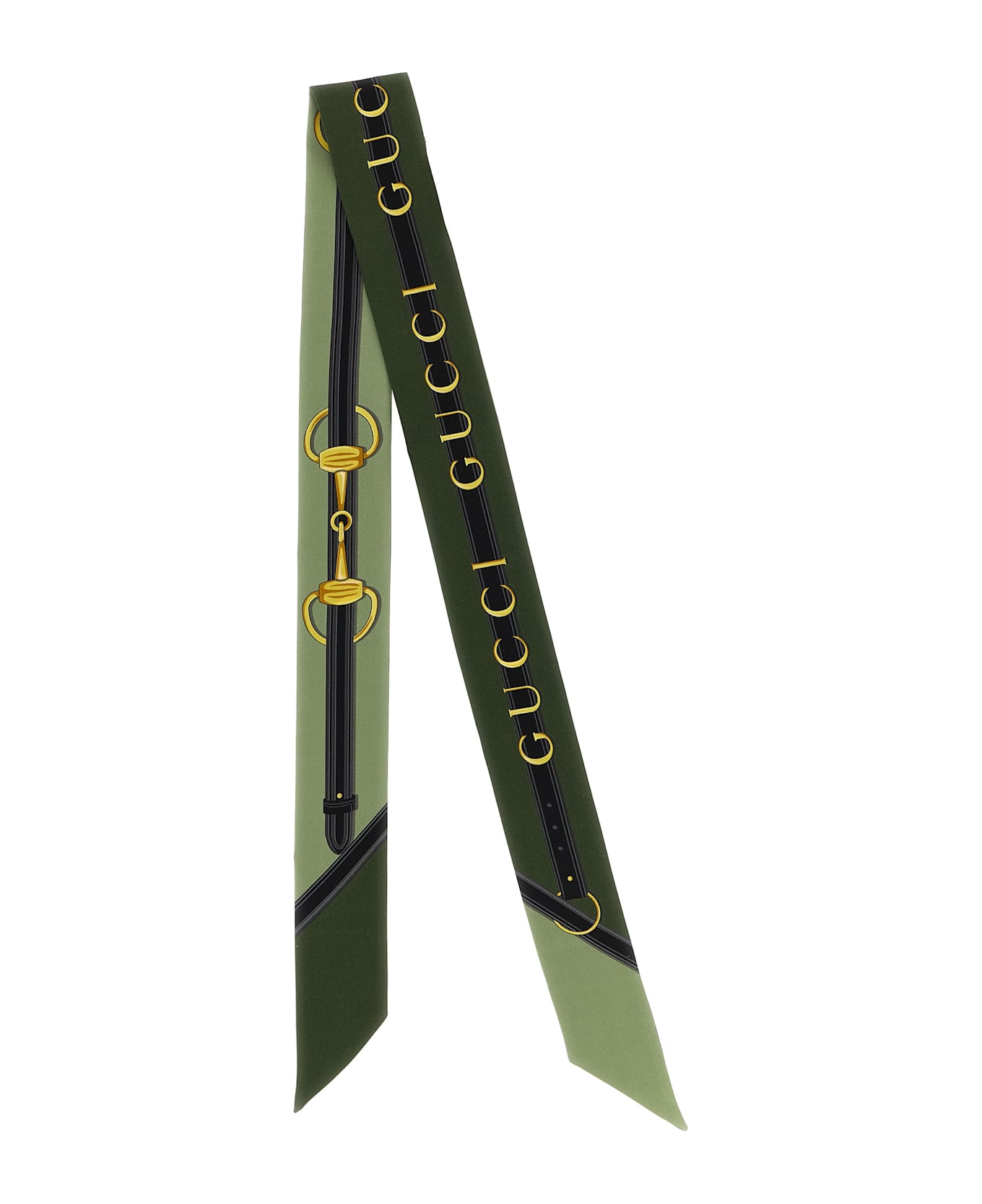 Gucci Silk Bandeau - GREEN