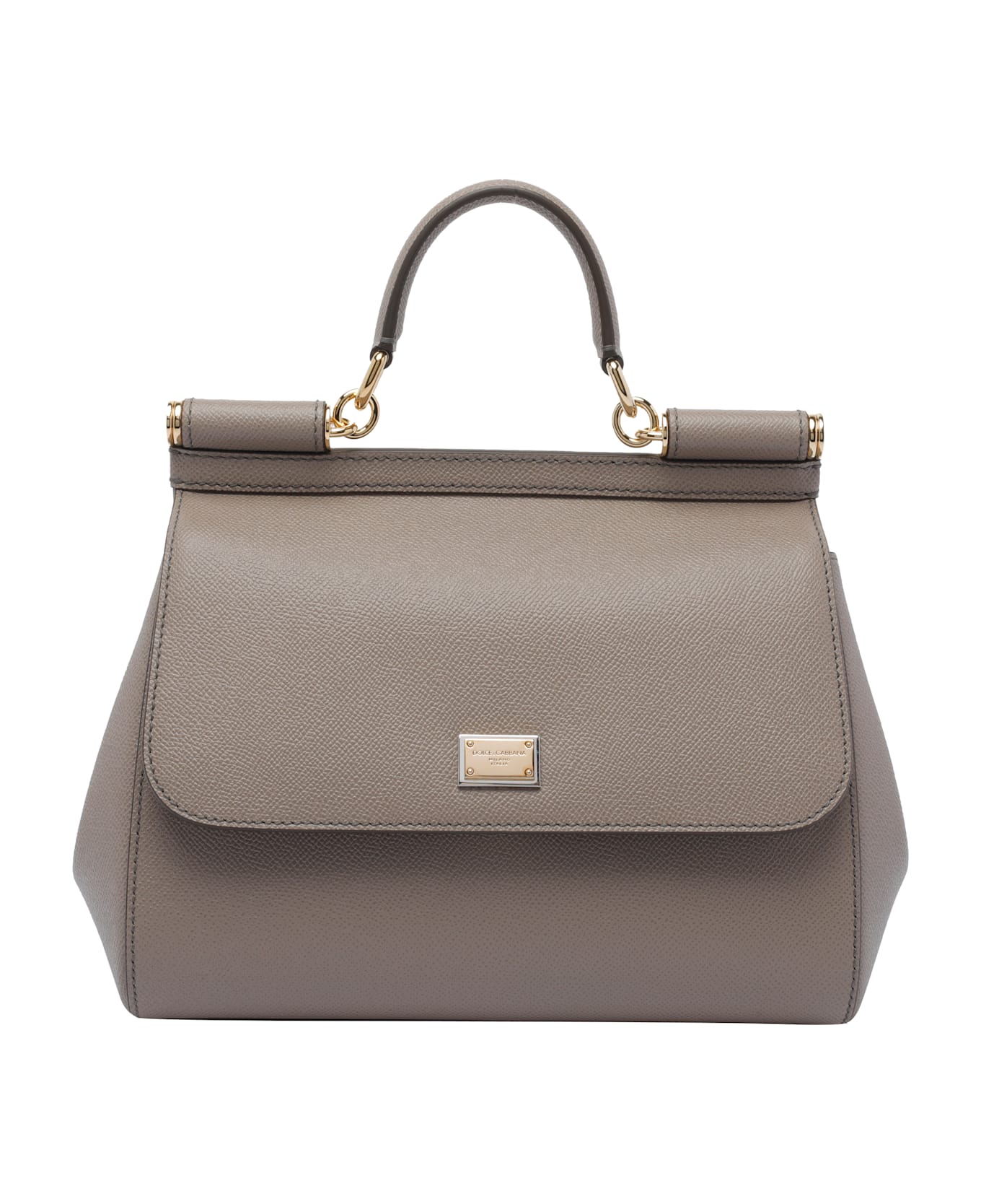 Dolce 
Gabbana Big Sicily Handbag - Grey