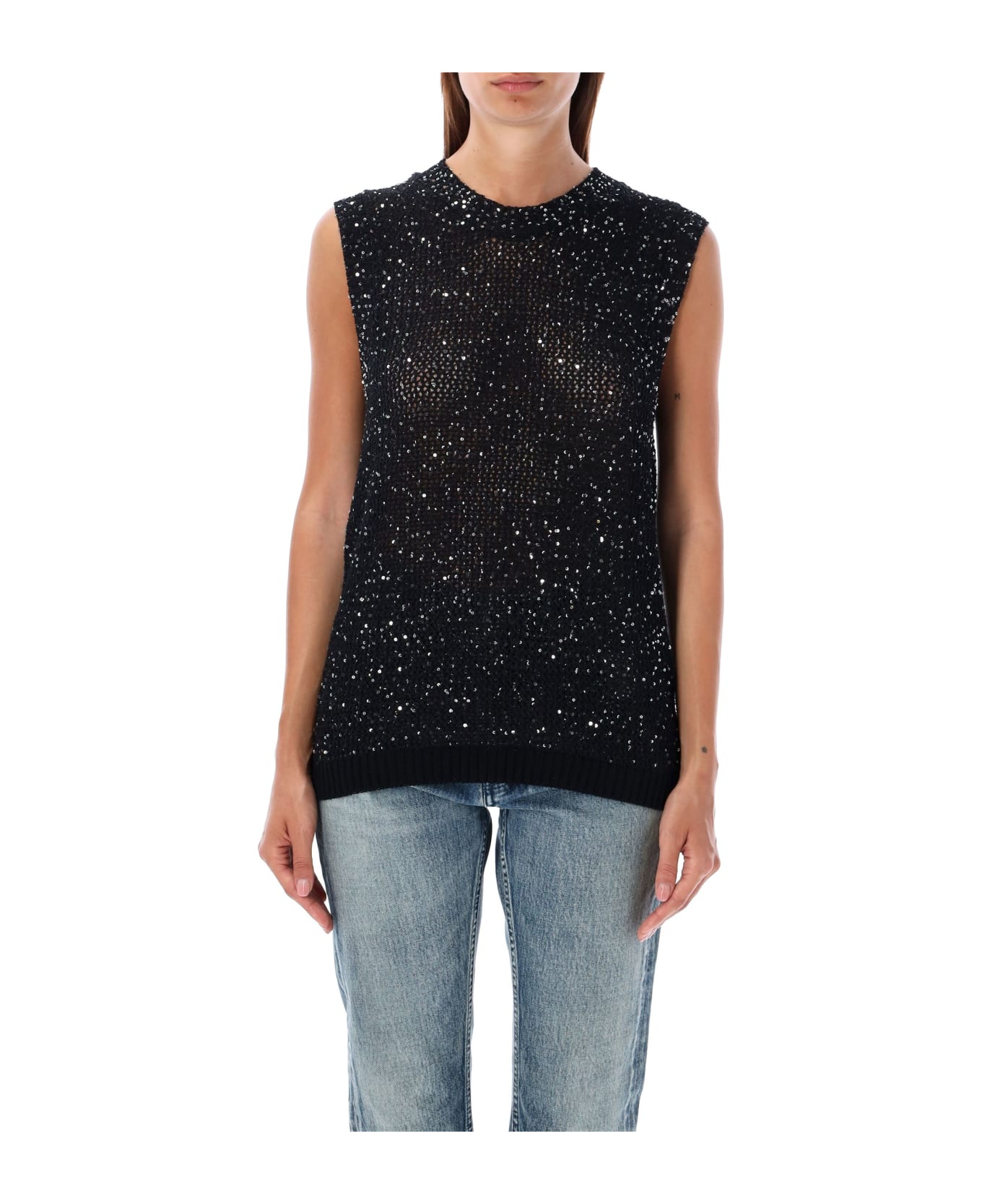 Golden Goose Knitted Vest - BACK