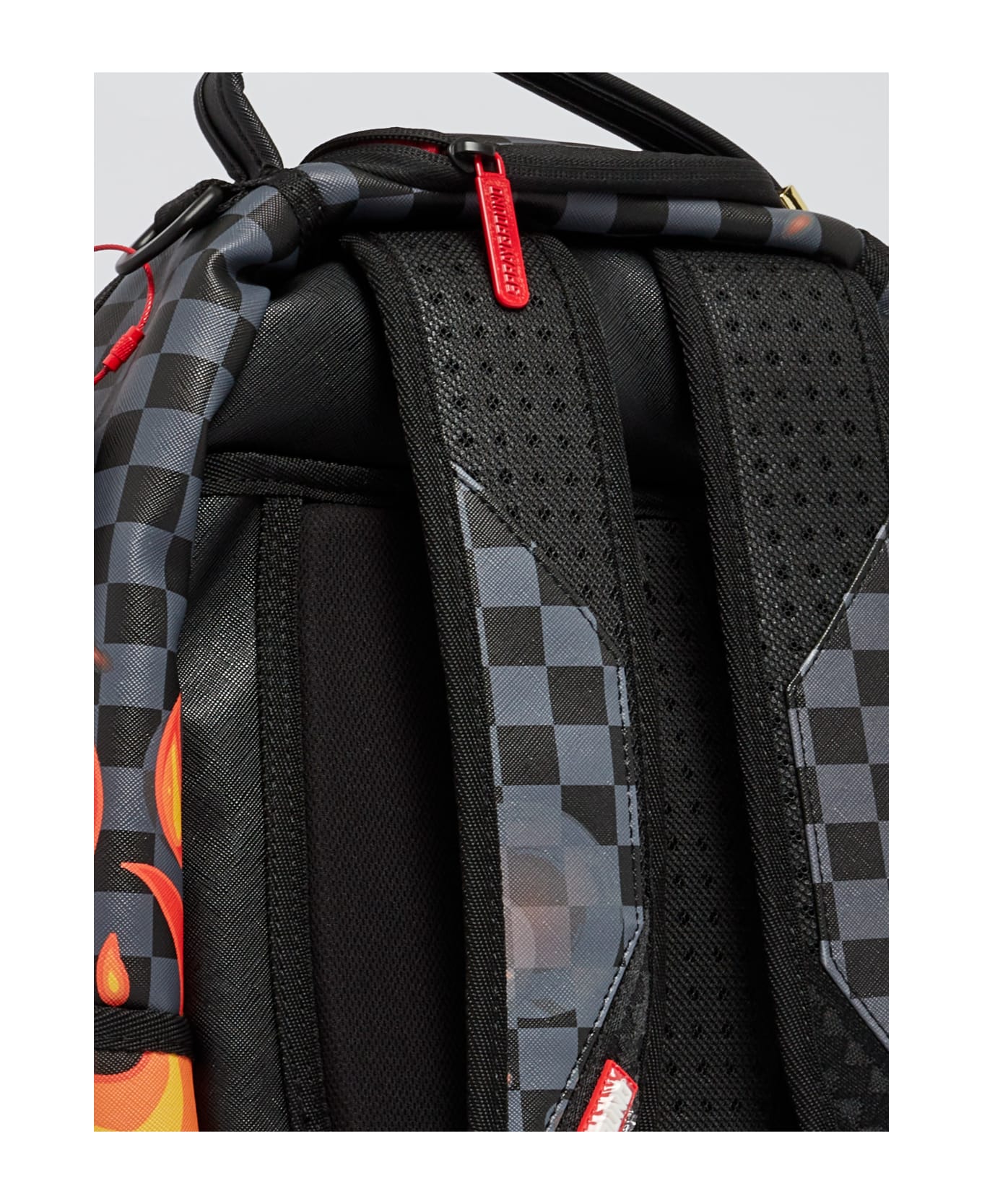 Sprayground Diablo Rider Shark Backpack Backpack - NERO-ROSSO