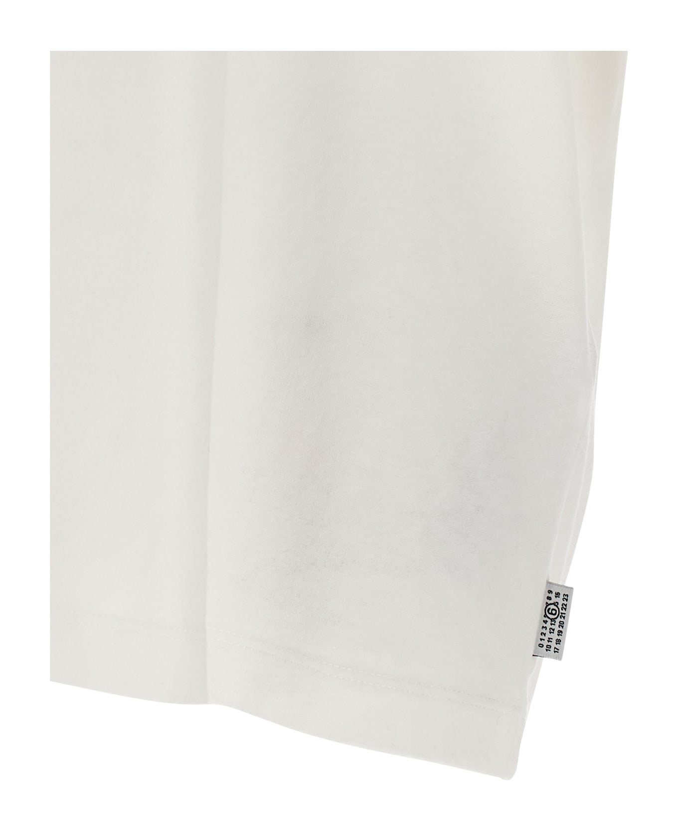 MM6 Maison Margiela 'chiave' Print T-shirt - White
