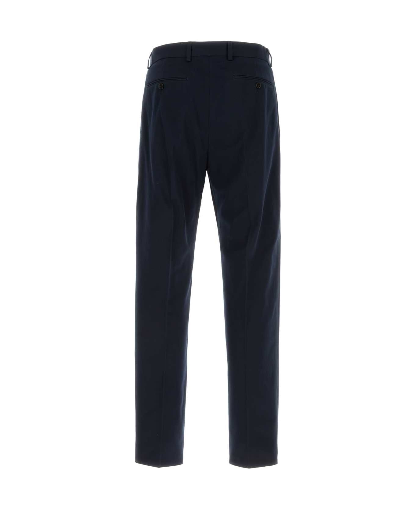 Gucci Web Detail Pants - NAVY