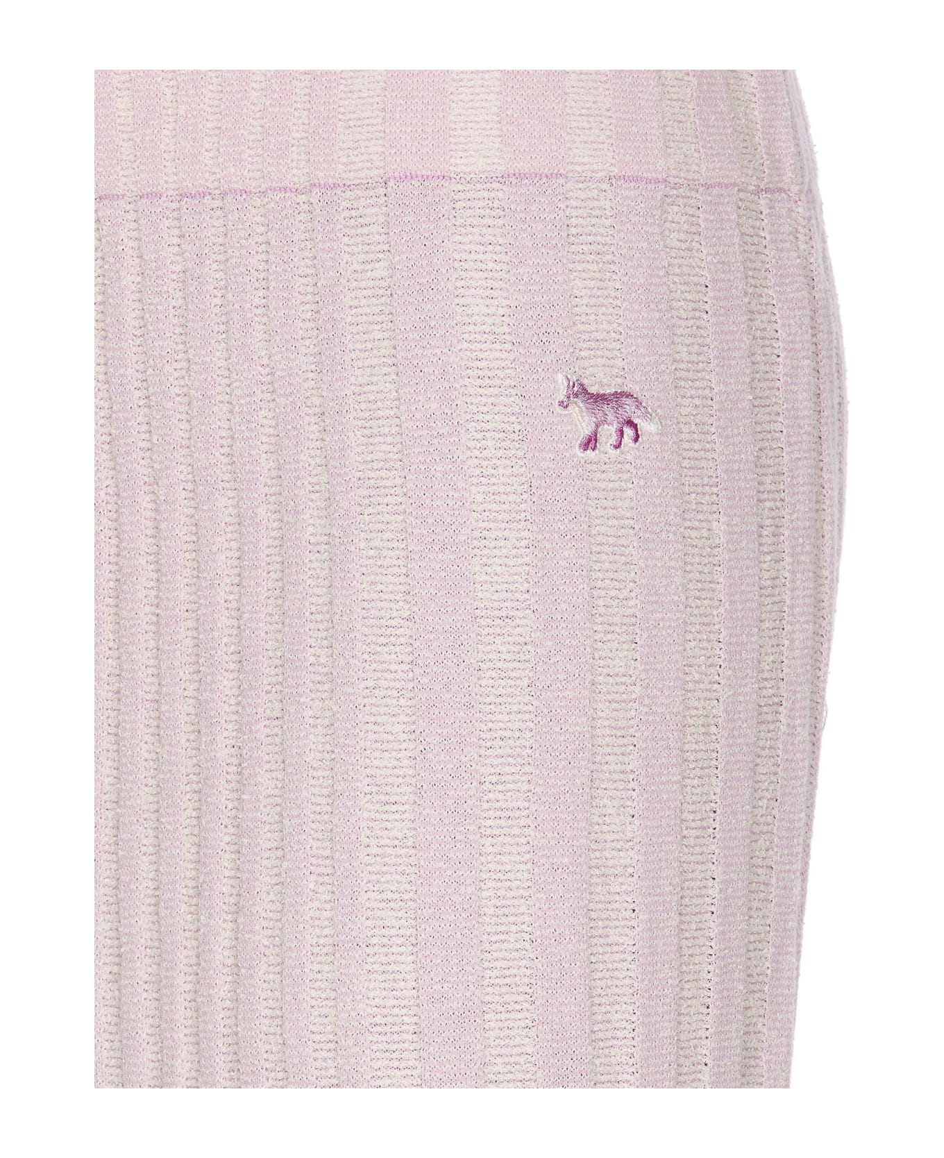 Maison Kitsuné Baby Fox Patch Skirt - Purple スカート