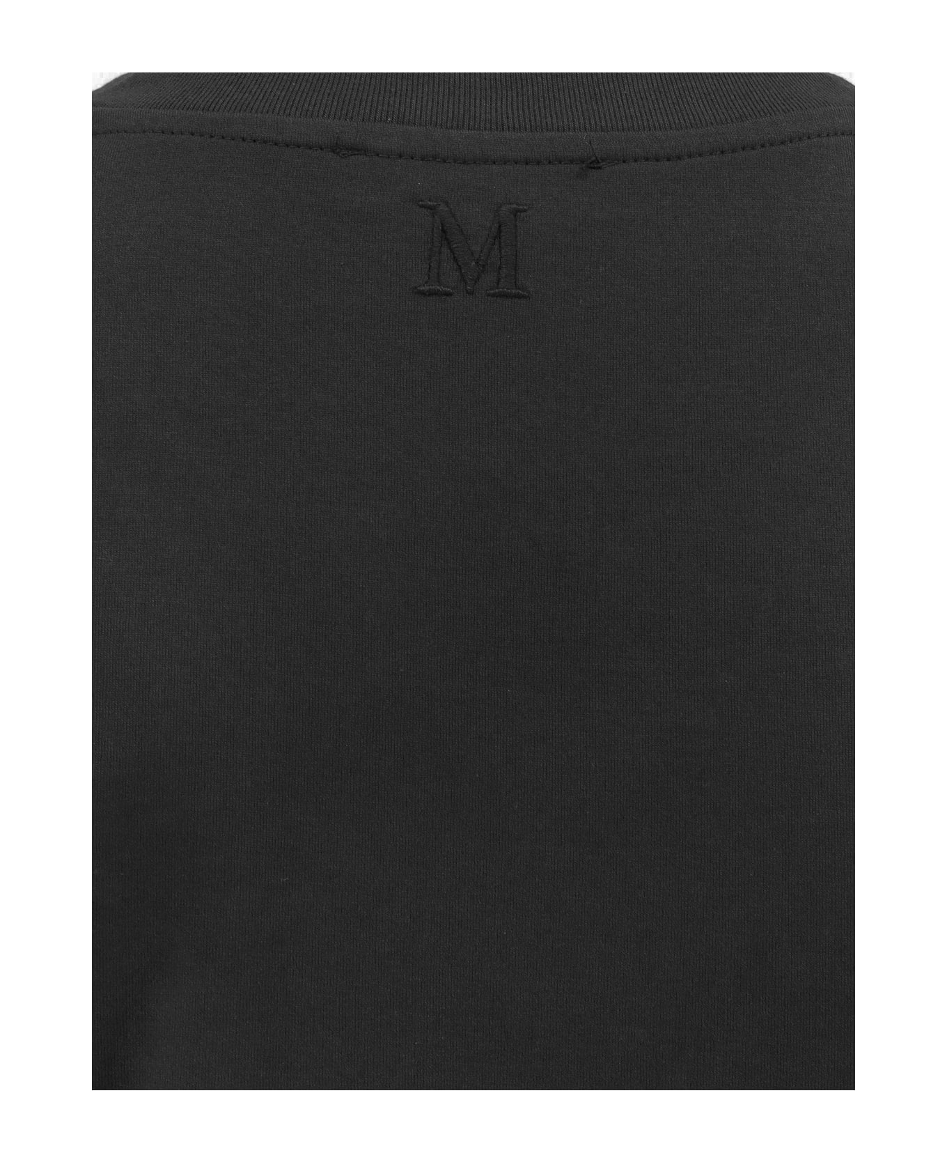 
S Max Mara Reno Cotton T-shirt - Black