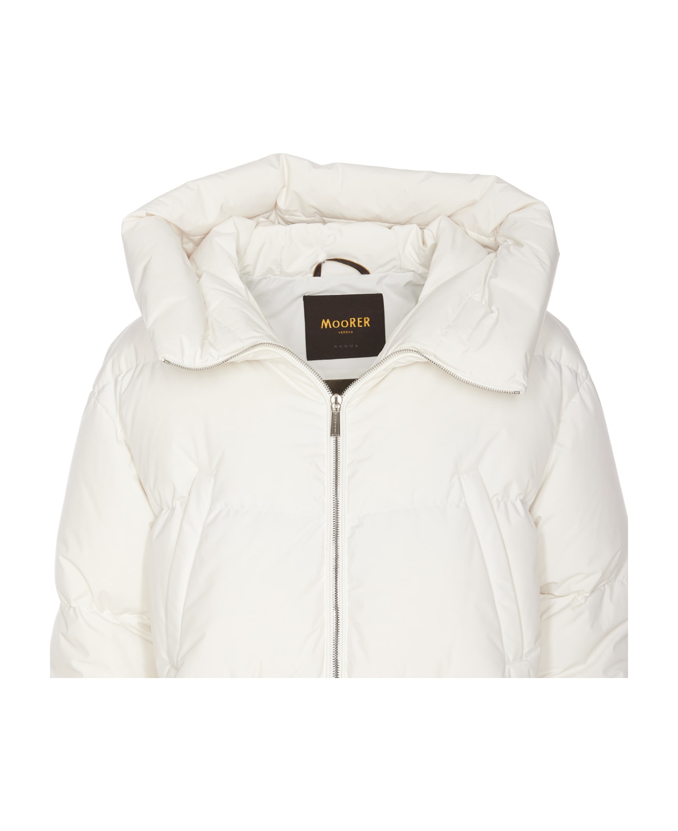 Moorer Calliope Down Jacket - White コート