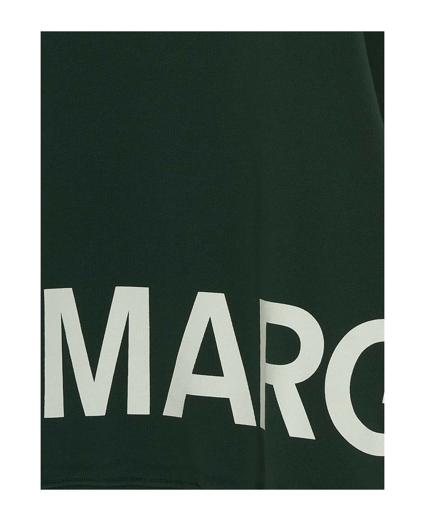 MM6 Maison Margiela Logo Print Sweatshirt - Green