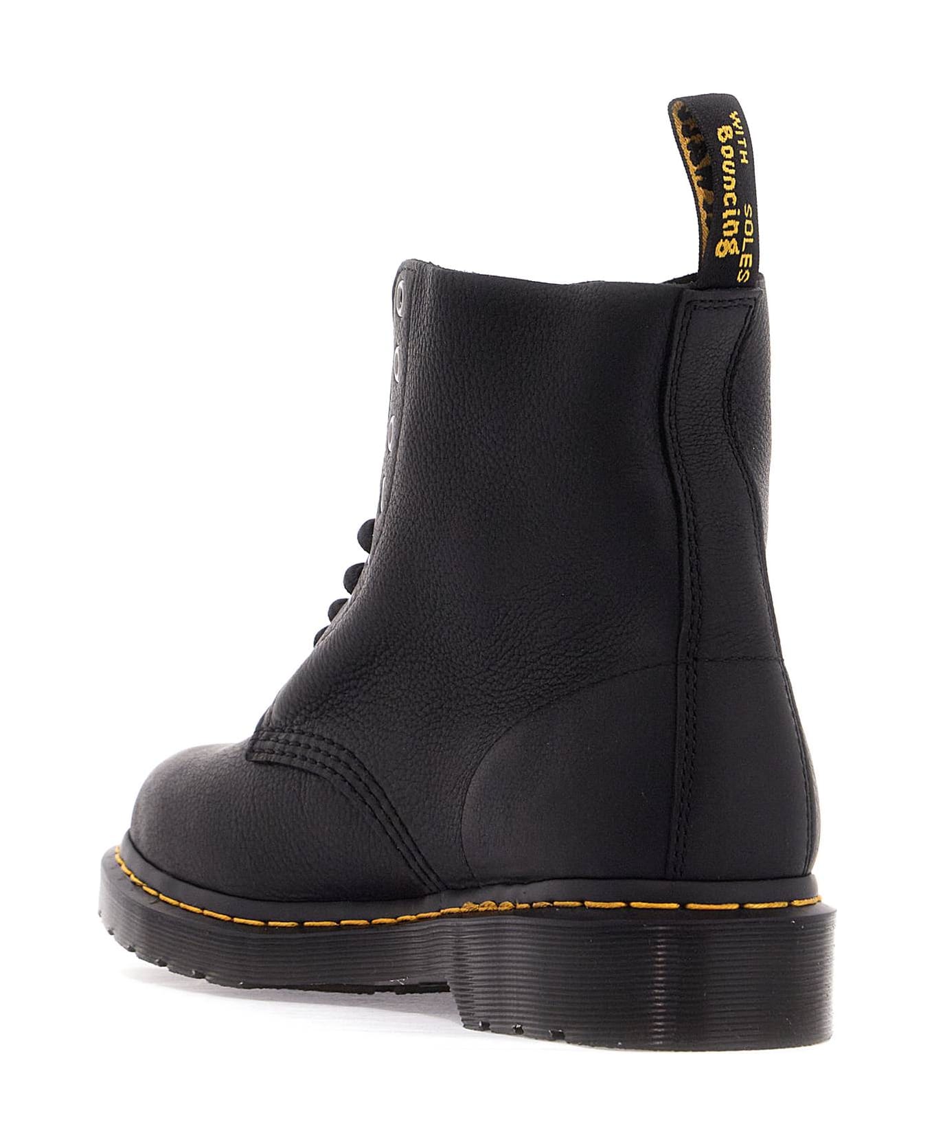 Dr. Martens 1460 Pascal Combat Boots - BLACK (Black)