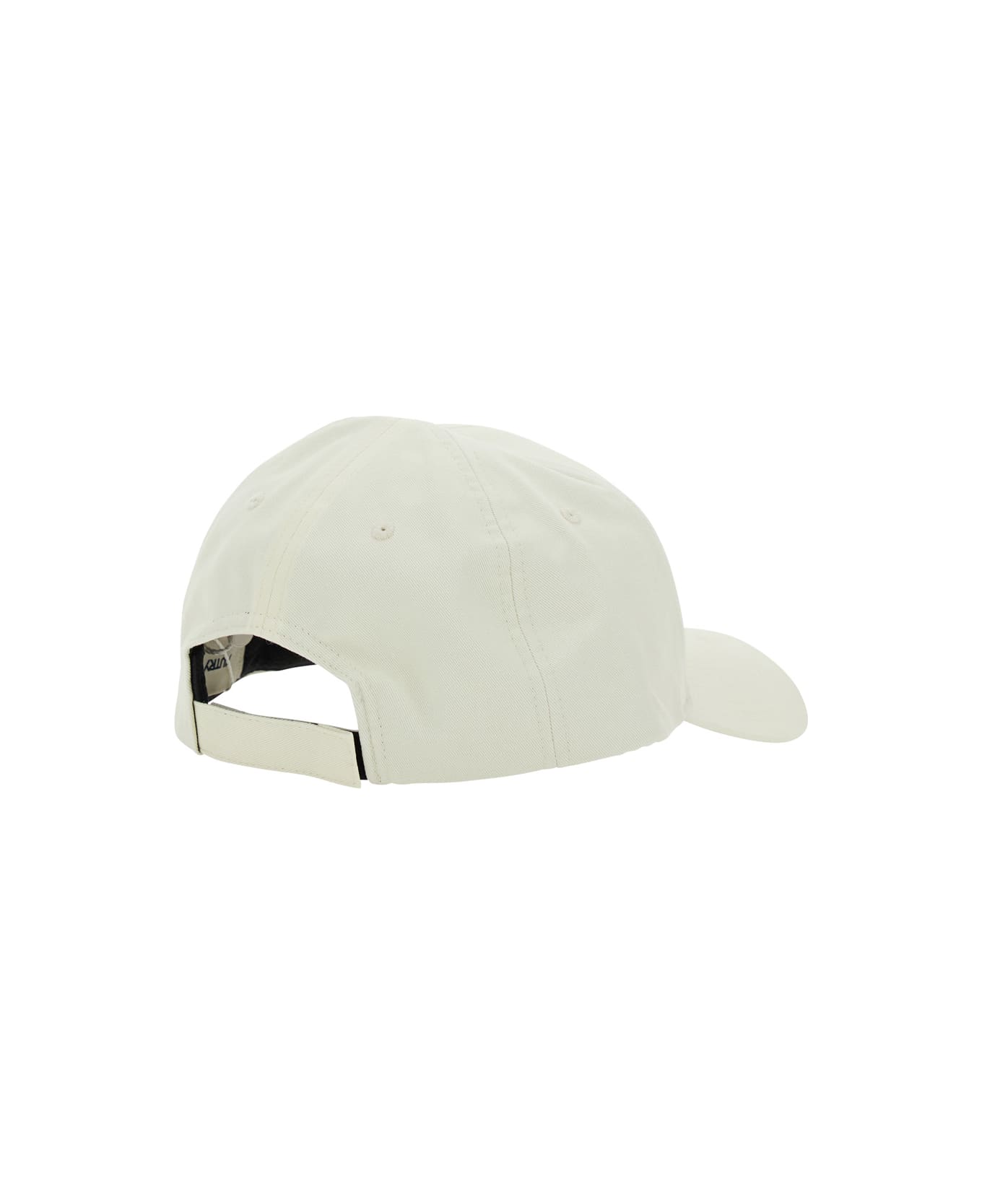 Autry Baseball Hat With Logo Detail - Cream