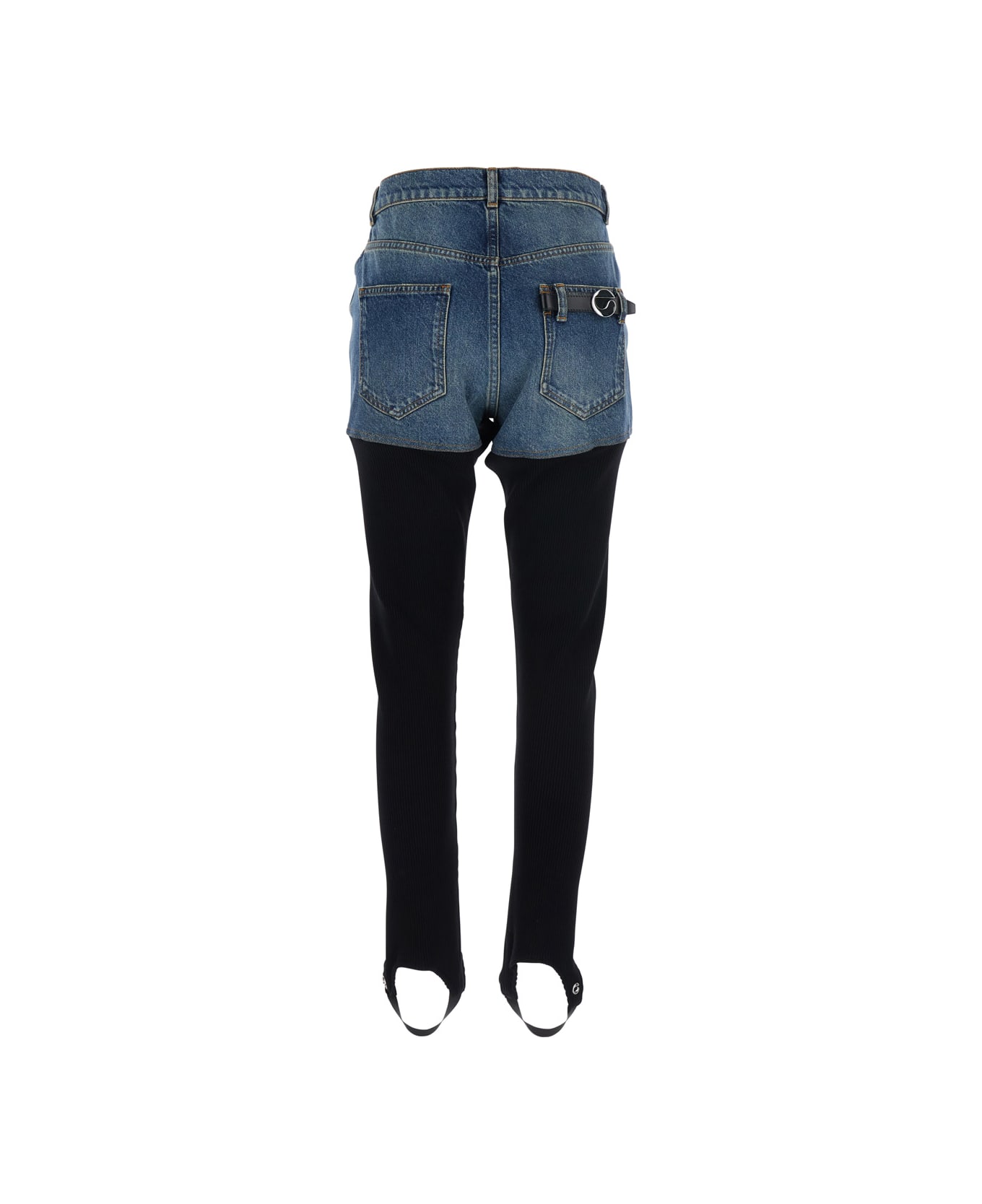 Coperni Two-tone Organic Cotton Pantaloe - Multicolor