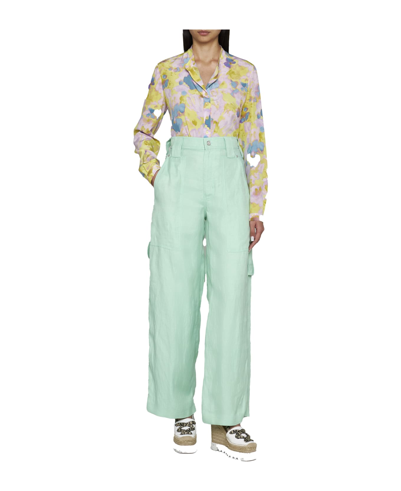 Stella McCartney Trouser - Fluo Mint