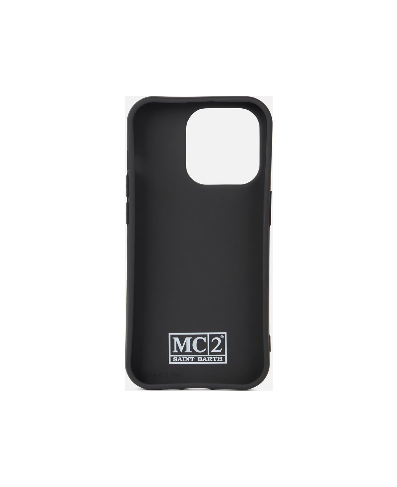 MC2 Saint Barth Cover For Iphone 14 Pro With Bandanna Print - FLUO