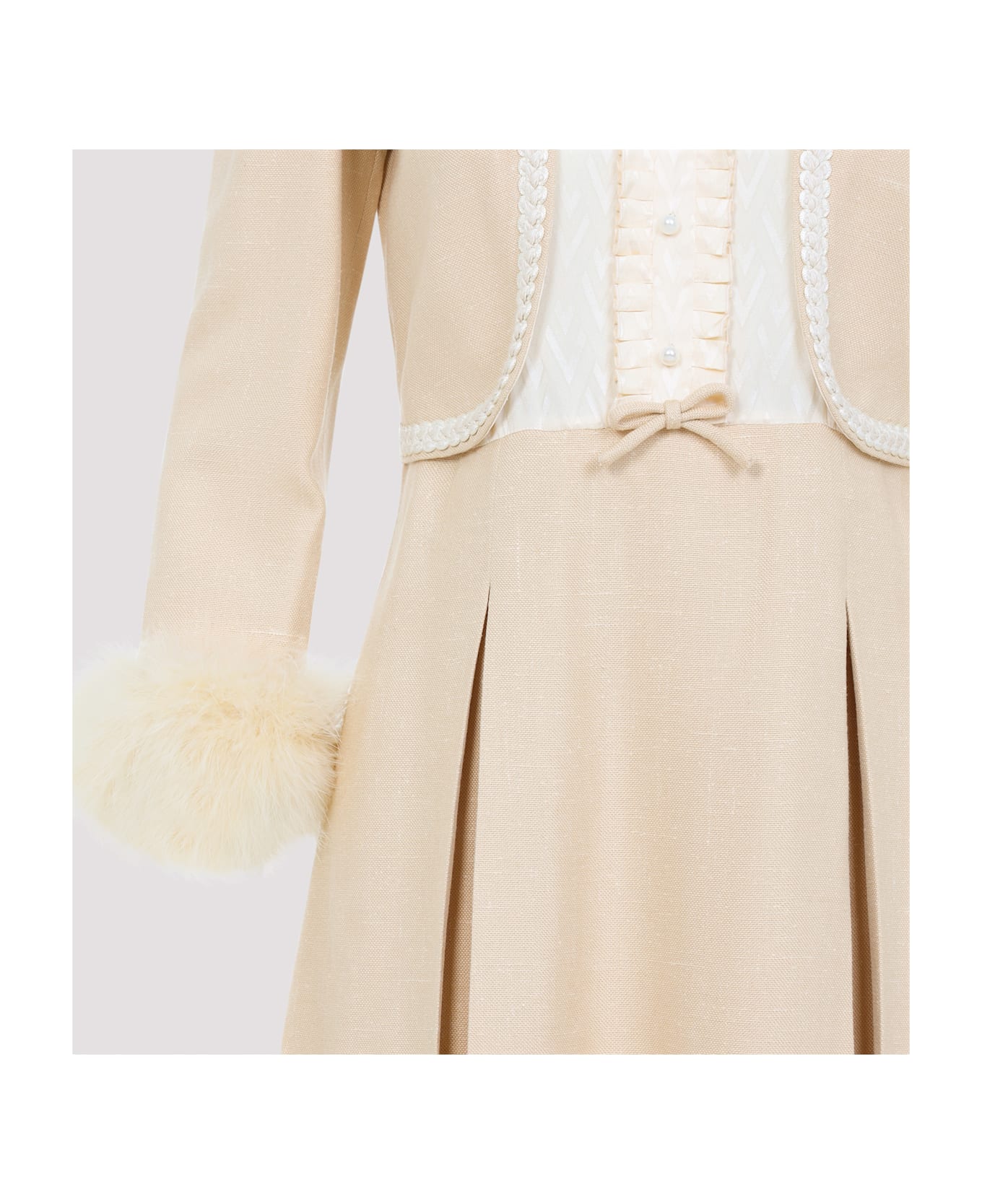 Valentino Feathers Mini Dress - Etf Betulla