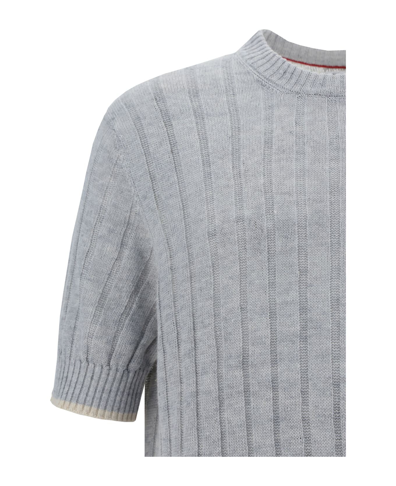 Brunello Cucinelli Ribbed T-shirt - Ctq86