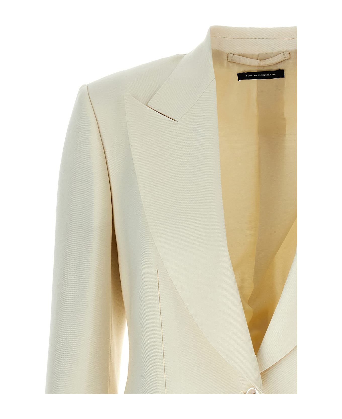 Tom Ford Single-breasted Blazer - White