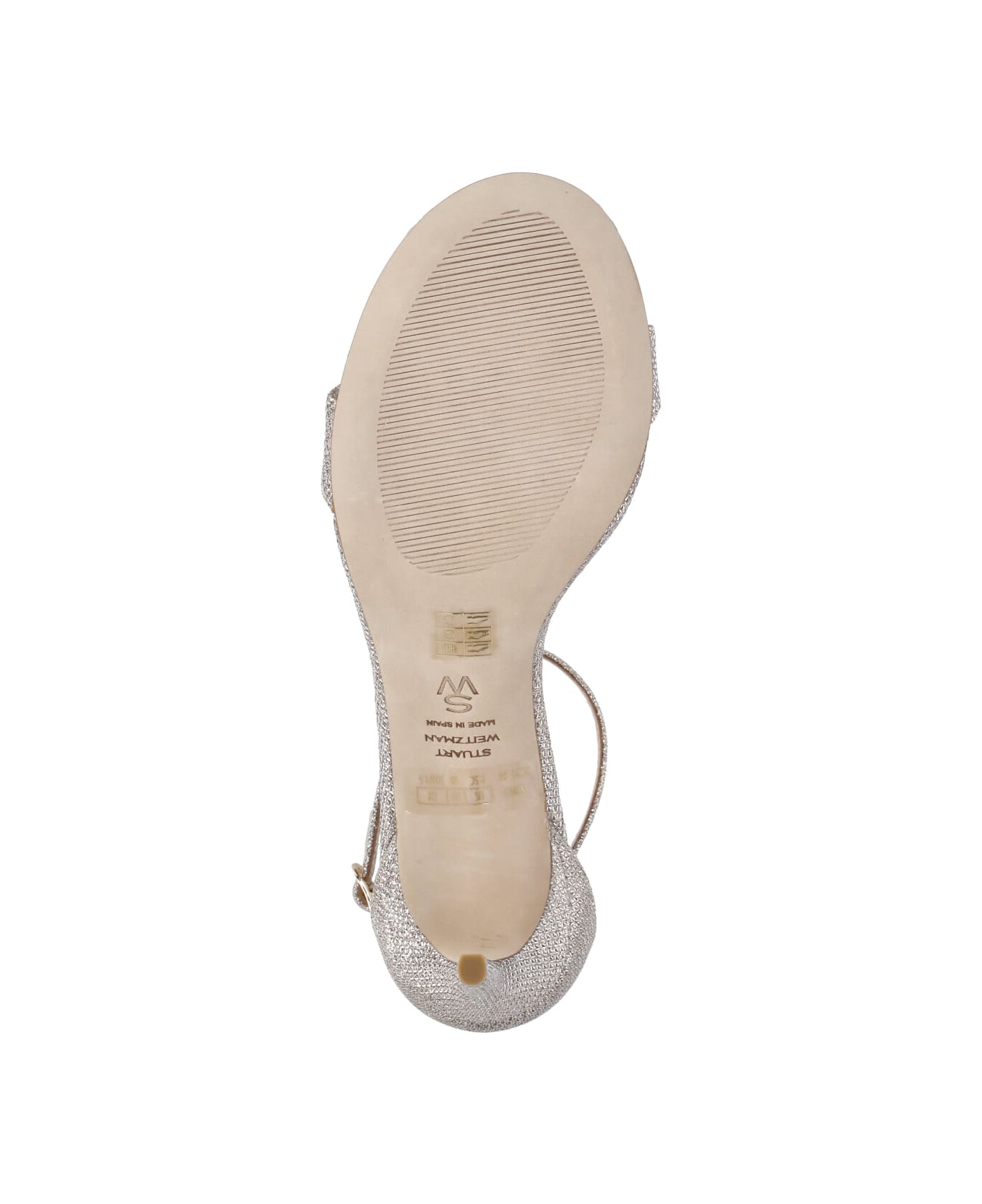Stuart Weitzman Nudist Ii 75 Sandals - Natural