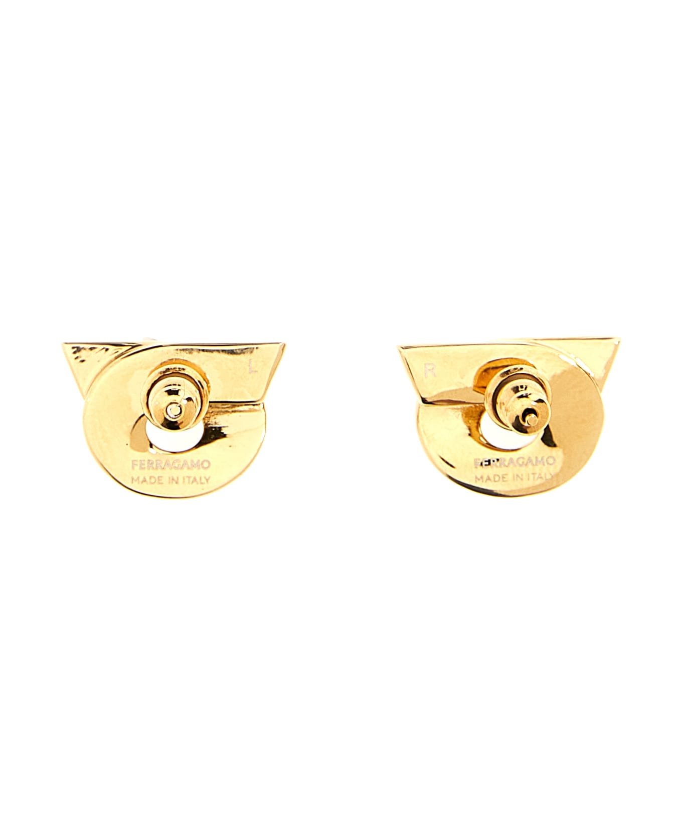 Ferragamo 'gancini' Earrings - Gold