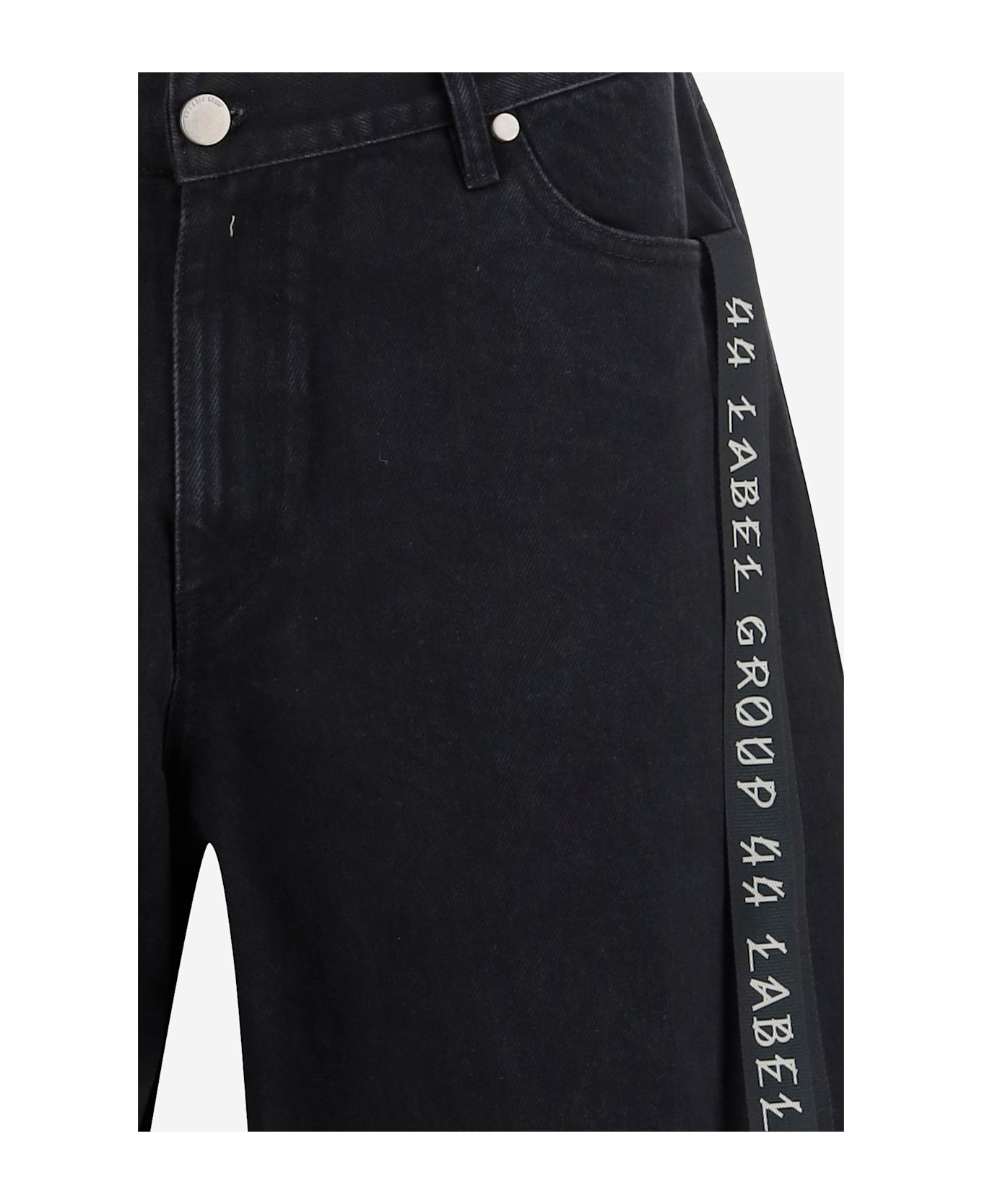 44 Label Group 44 Pappas Cotton Short Pants - Black