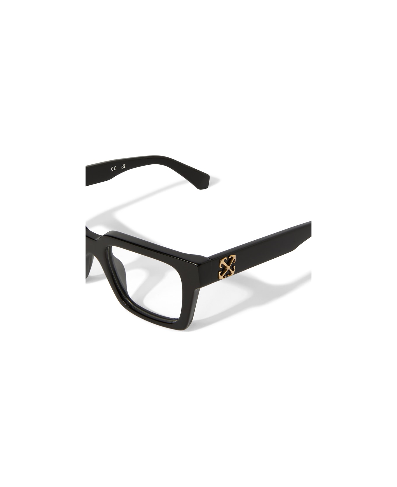 Off-White Off White Oerj072 Style 72 1000 Black Glasses - Nero