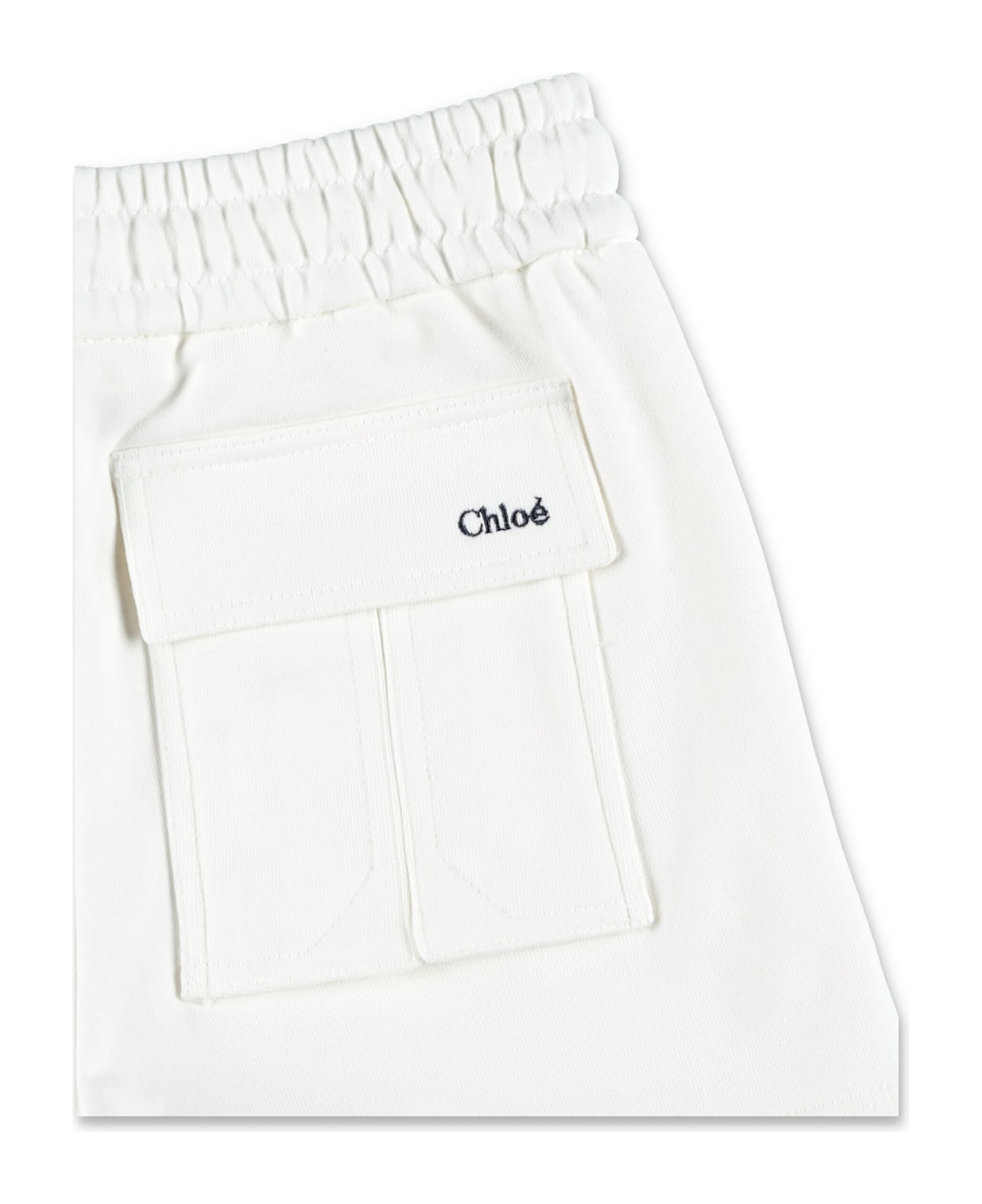 Chloé Kid - Sweatshorts - WHITE