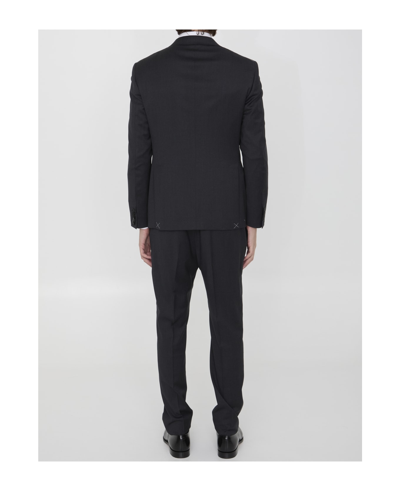 Tonello Two-piece Suit In Wool - GREY