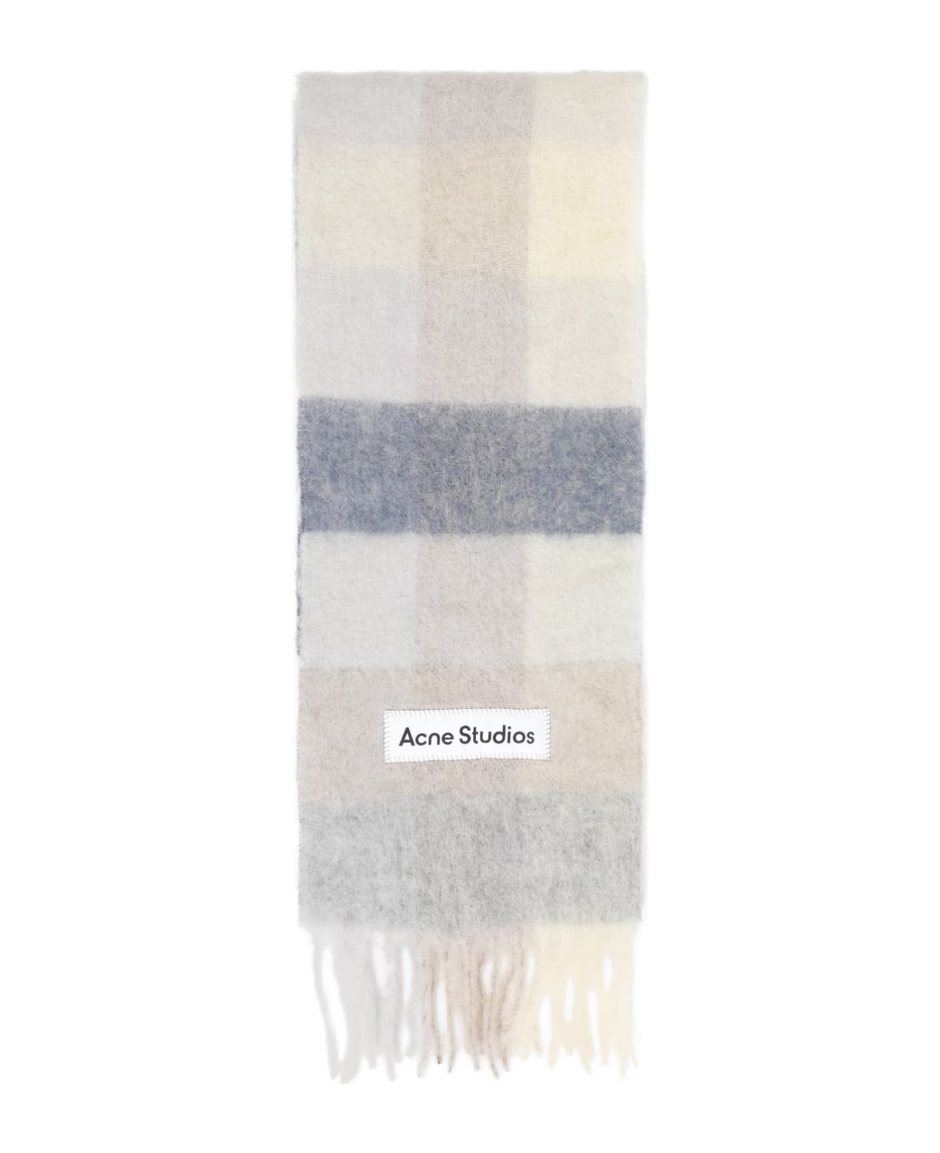 Acne Studios Alpaca Scarf - Vanilla Beige Lavander