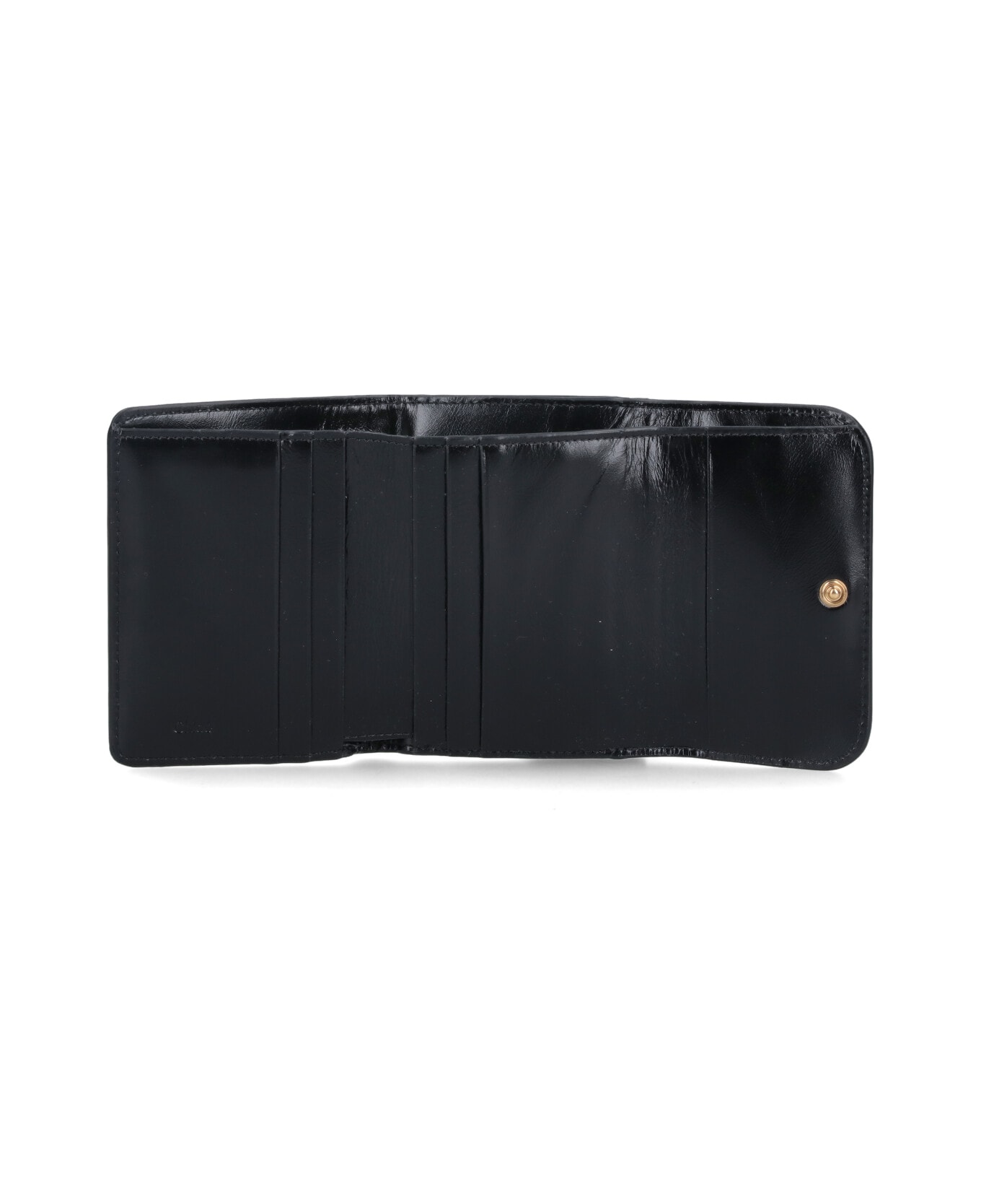 Chloé 
alphabet
 Wallet - Black