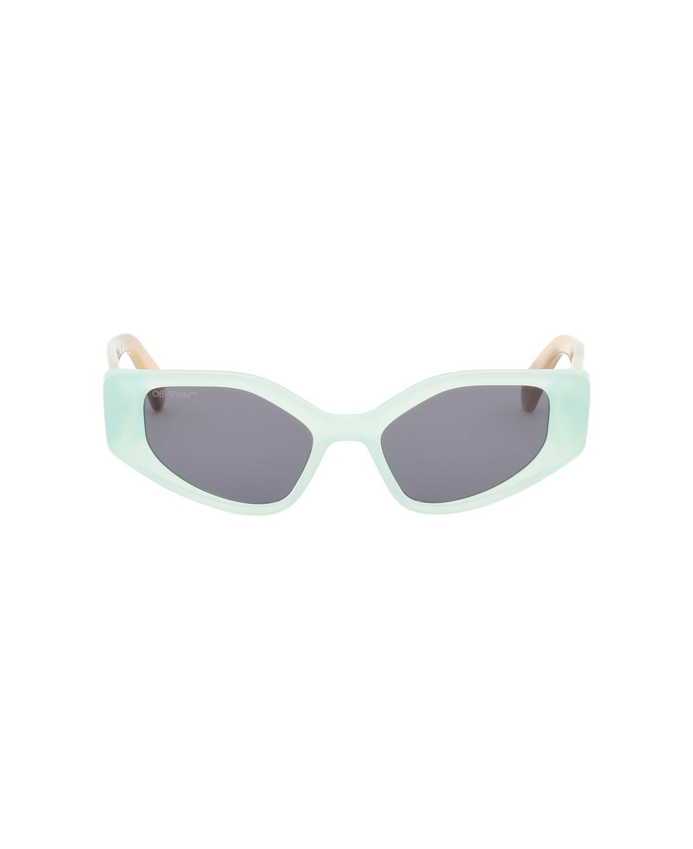 Off White MEMPHIS SUNGLASSES teal sunglasses