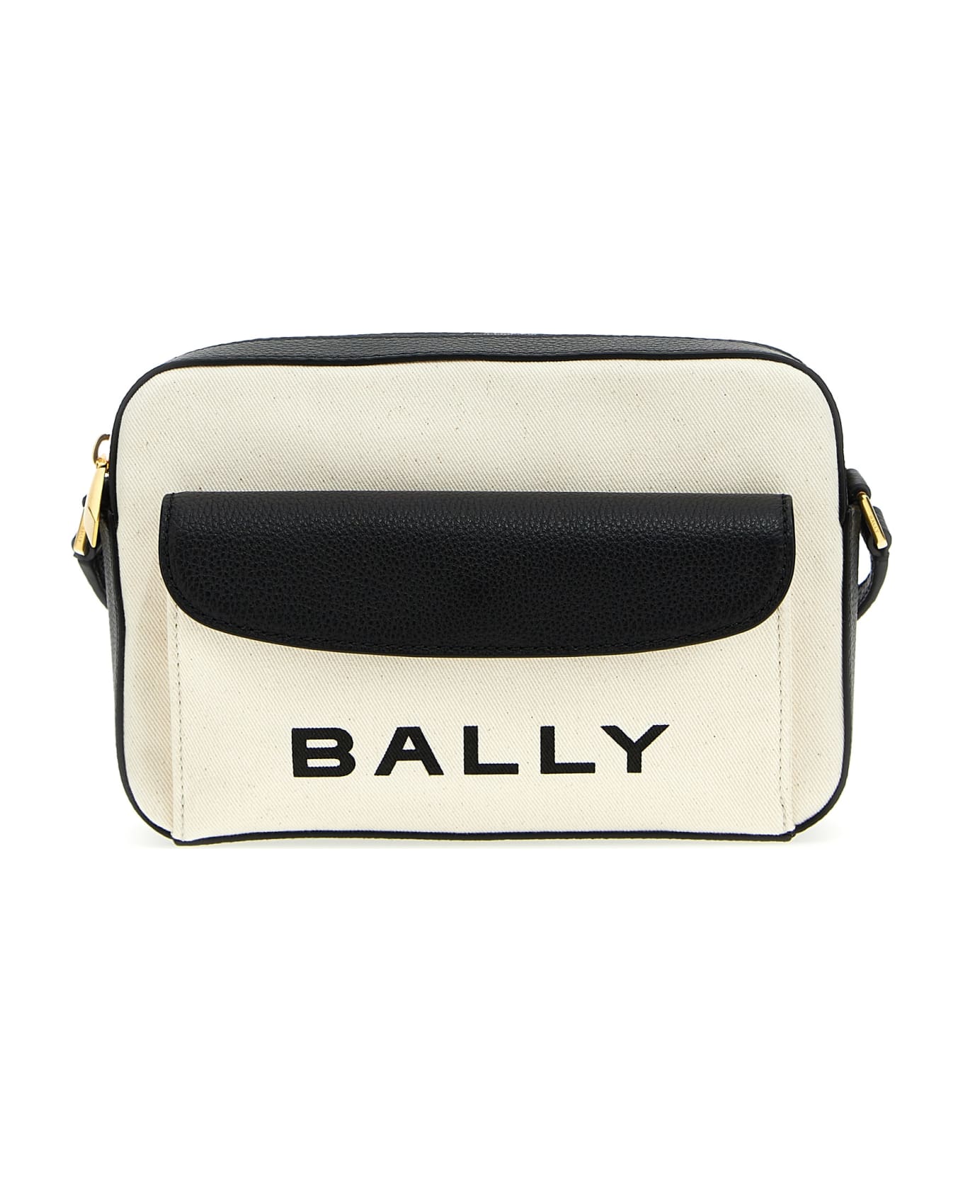 Bally 'bar Daniel' Crossbody Bag - White/Black ショルダーバッグ