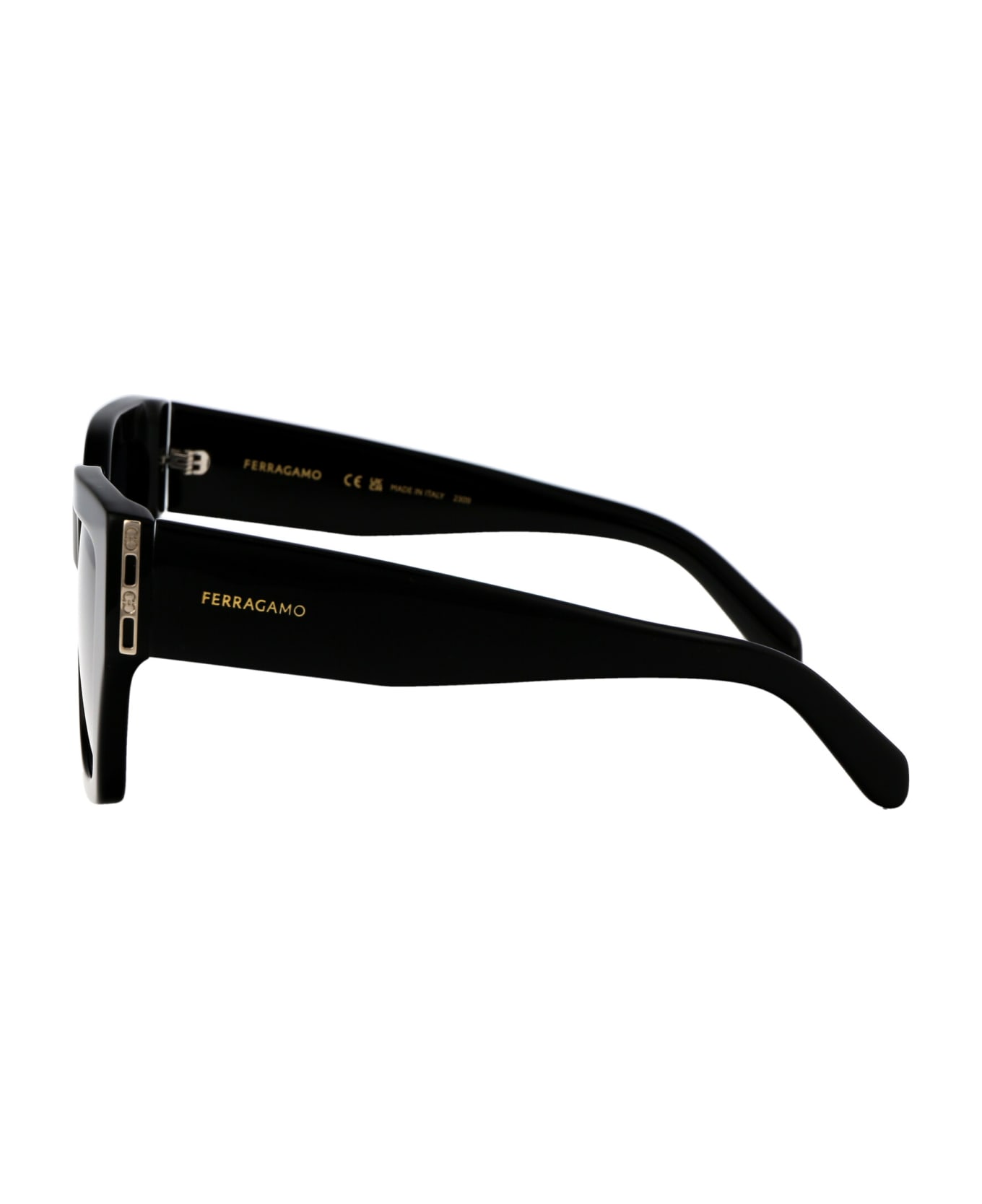 Salvatore Ferragamo Eyewear Sf1104s Sunglasses - 001 BLACK サングラス