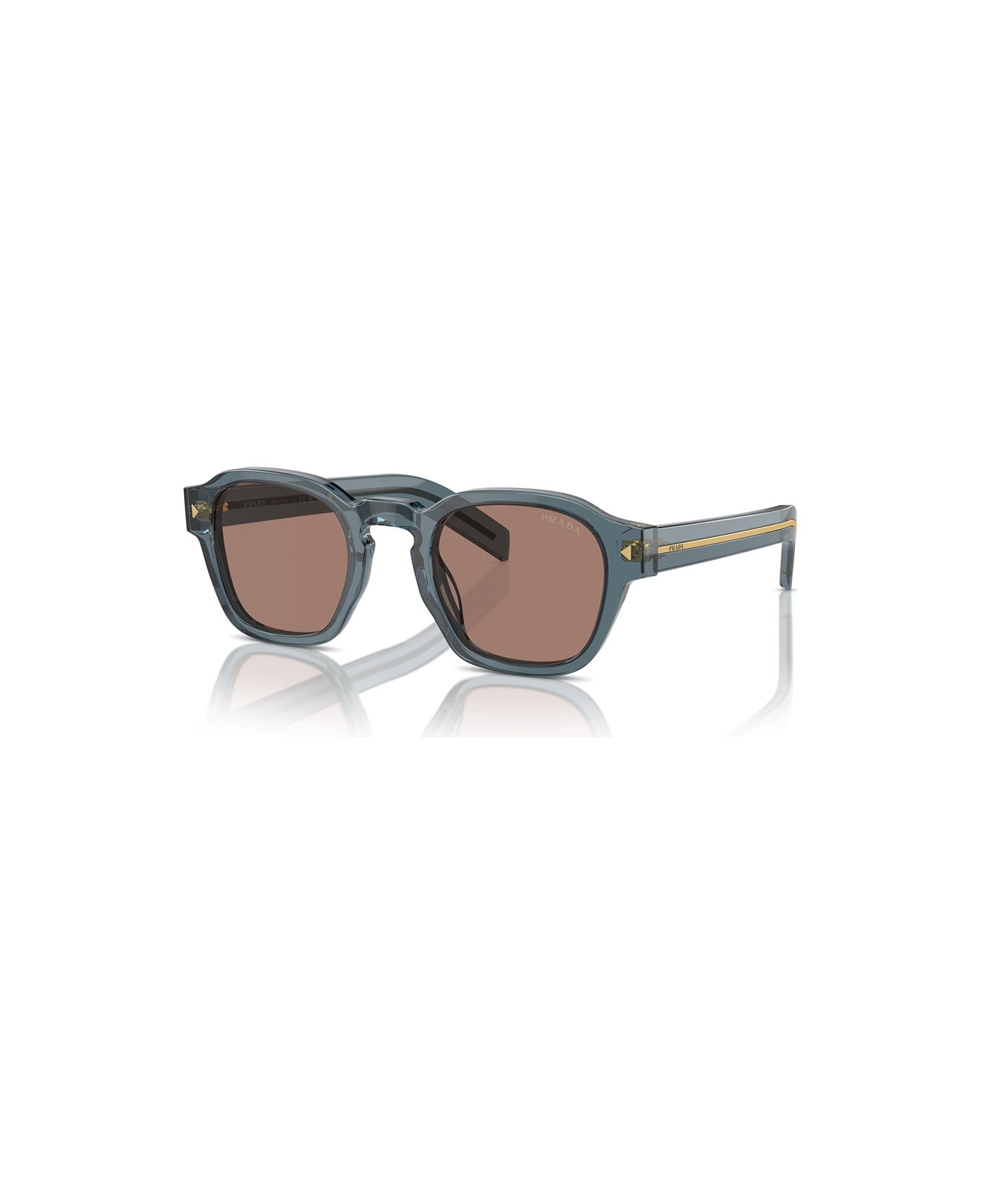 Prada Eyewear Sunglasses - Blu/Marrone