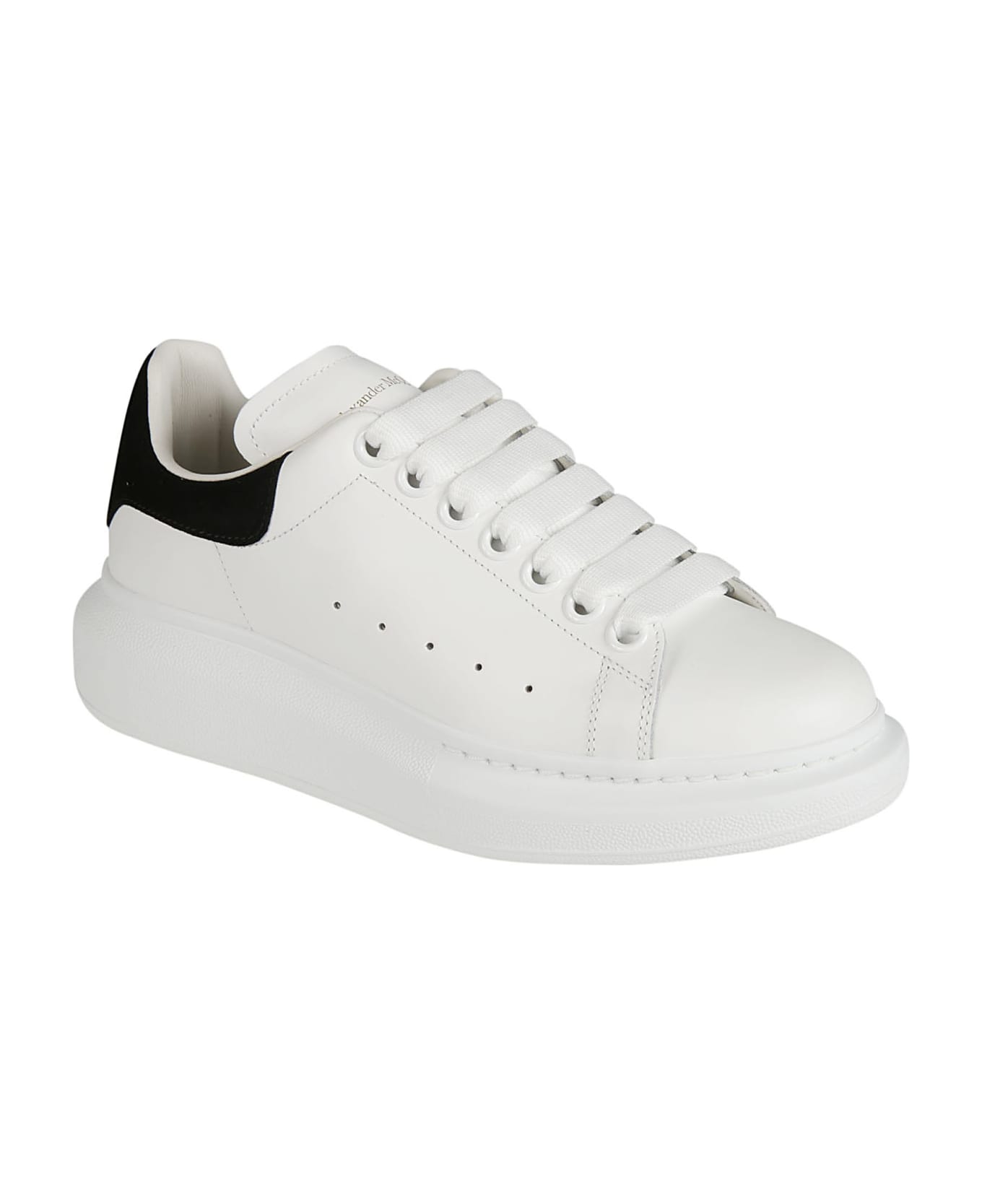 Alexander McQueen Larry Daim Sneakers - White/Black