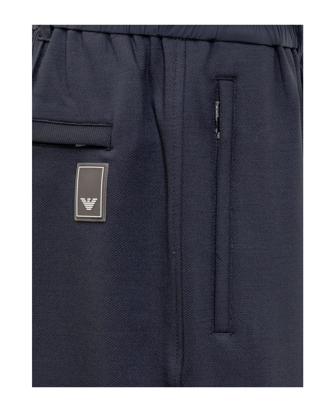 Emporio Armani Long Trousers - BLU NAVY スウェットパンツ