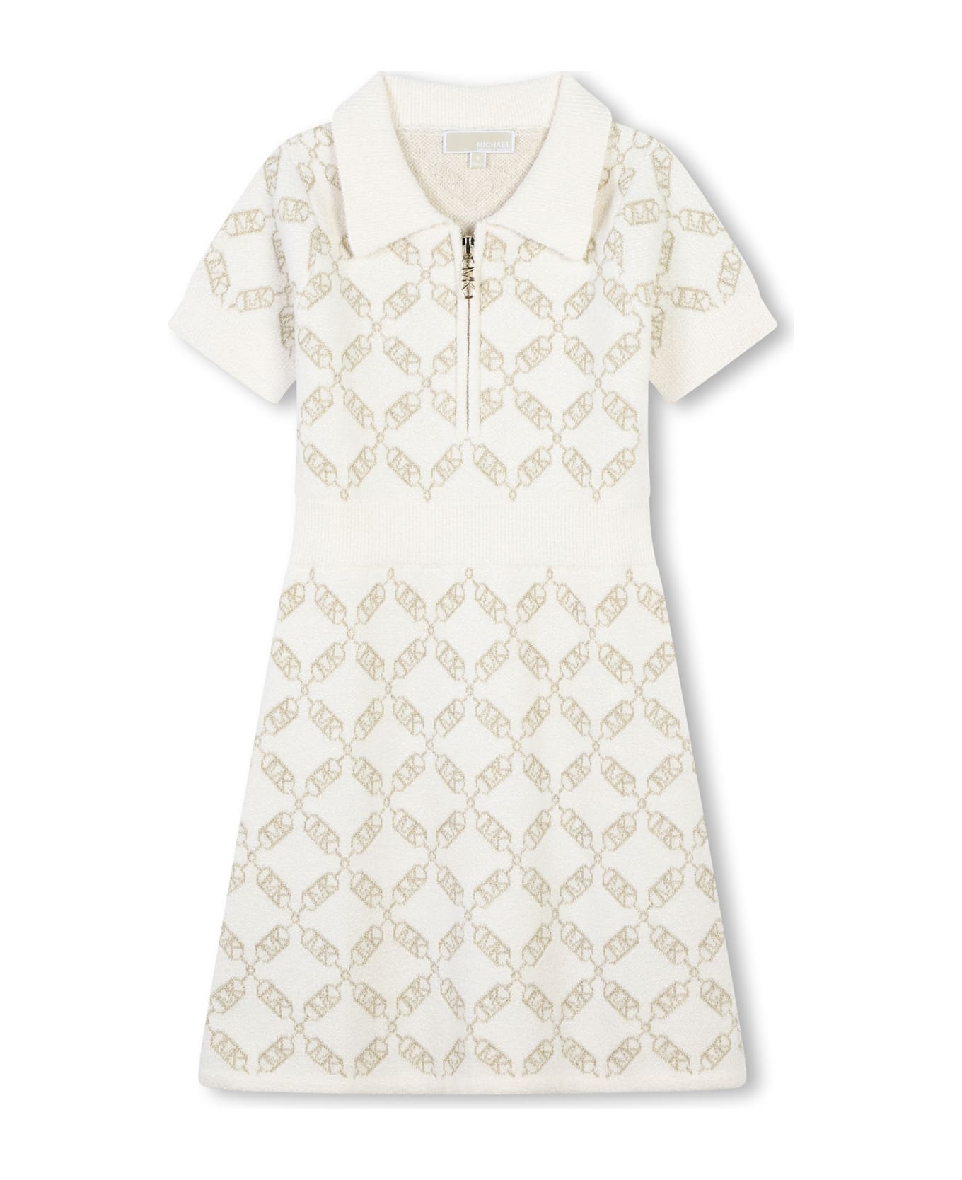 Michael Kors Logo Dress - Cream ワンピース＆ドレス