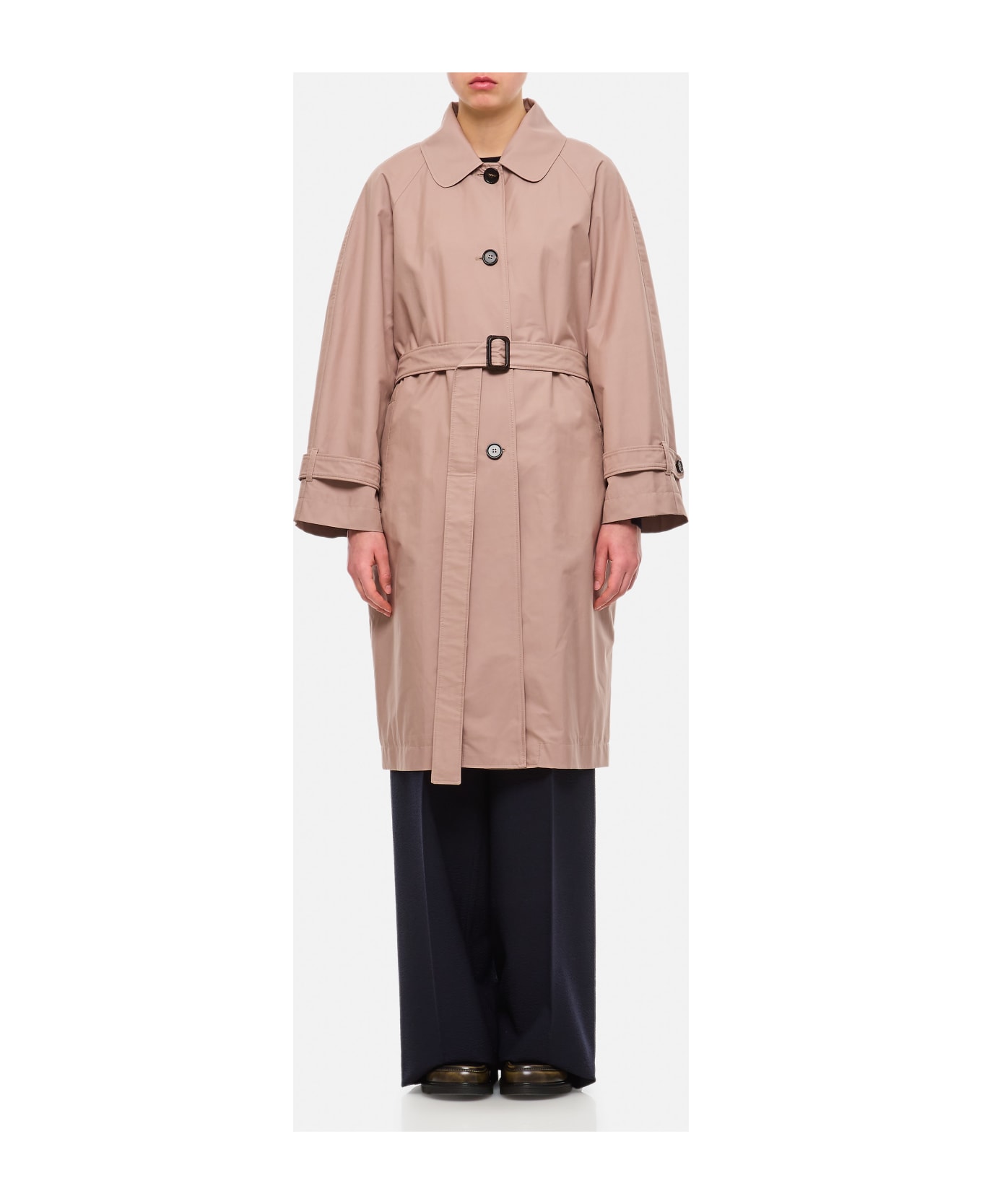 Max Mara The Cube Ftrench Trench Coat - Pink