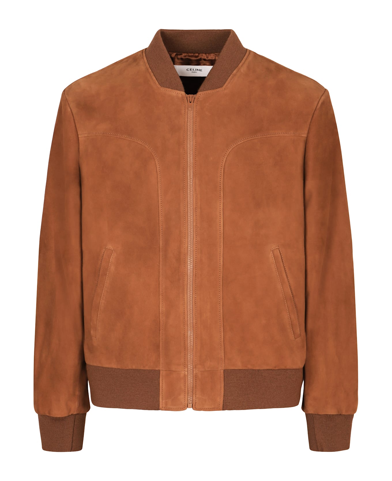 Celine Suede Jacket - brown