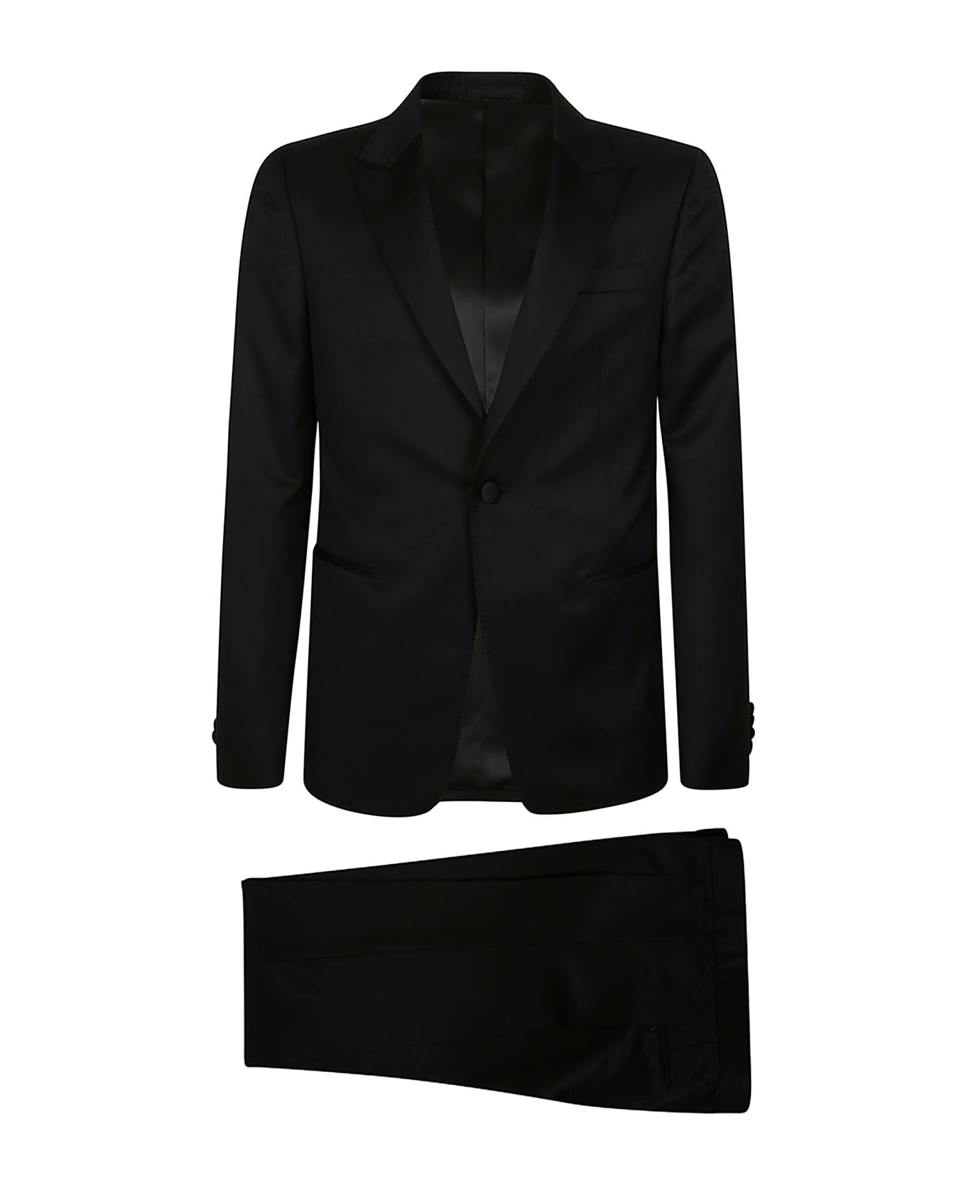 Zegna Luxury Tailoring Suit - Nero
