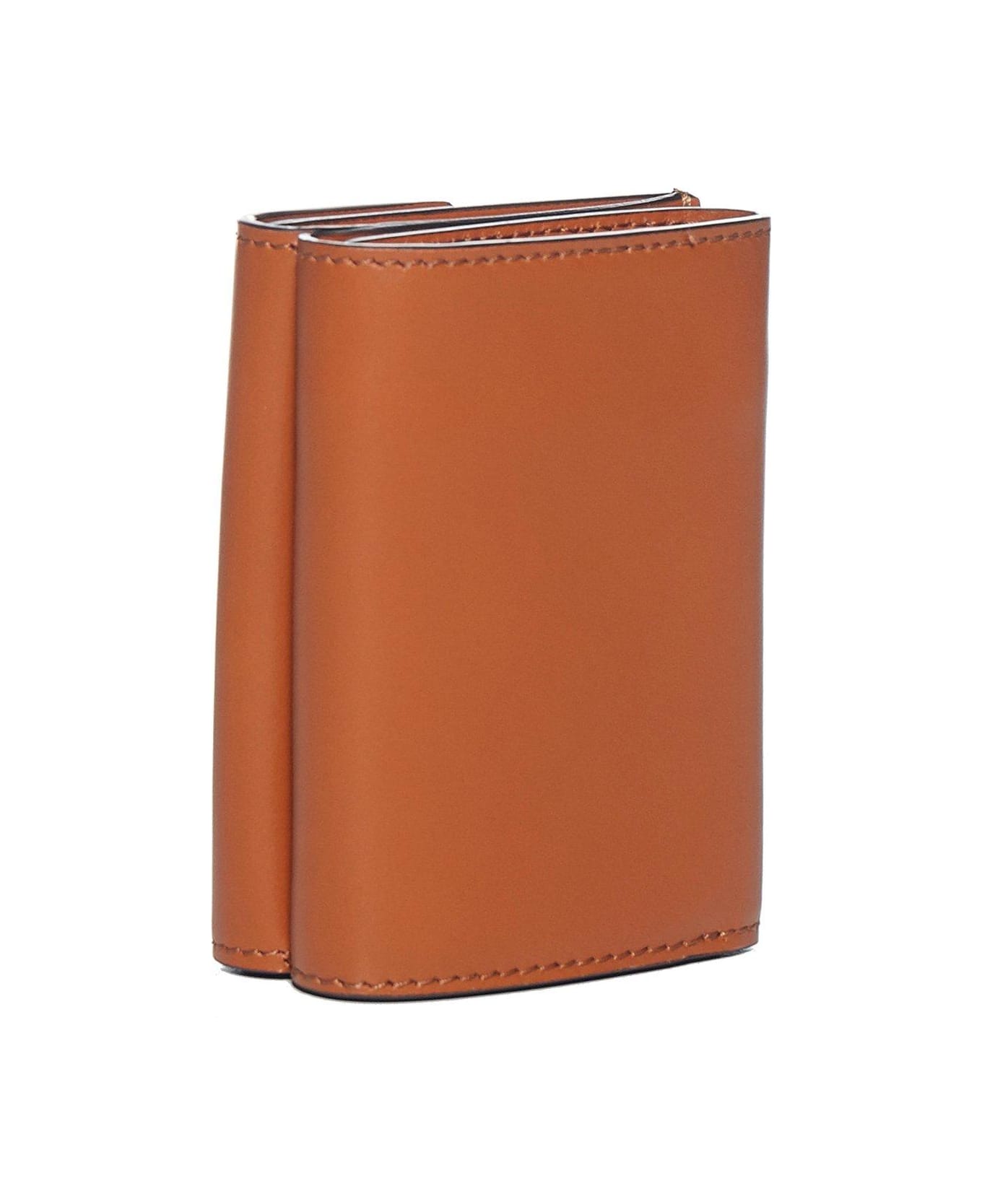 Fendi Roma Micro Trifold Wallet - Leather, gold