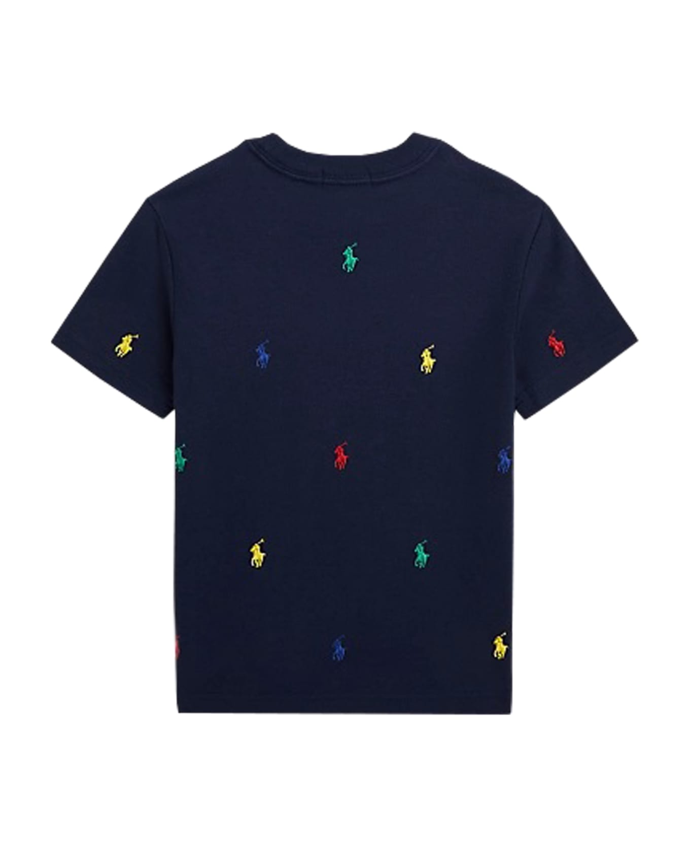 Ralph Lauren Pique T-shirt With Pony Polo - Blue Tシャツ＆ポロシャツ