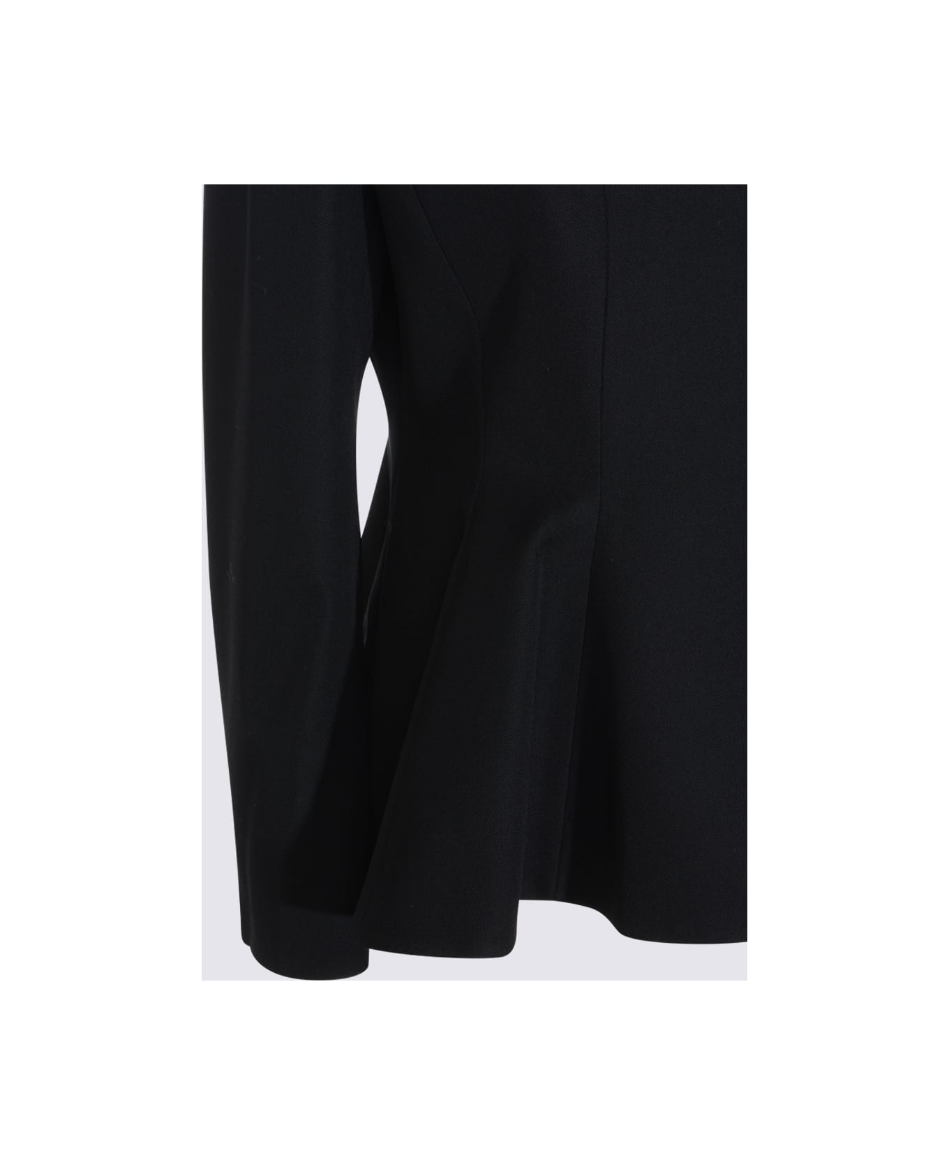 Fendi Black Wool Blazer - Black