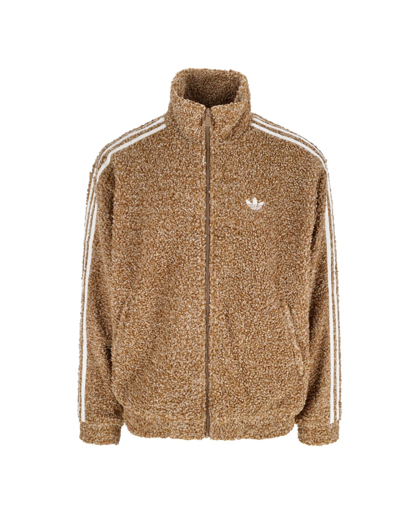 Adidas "firebird" Bouclé Jacket - Beige