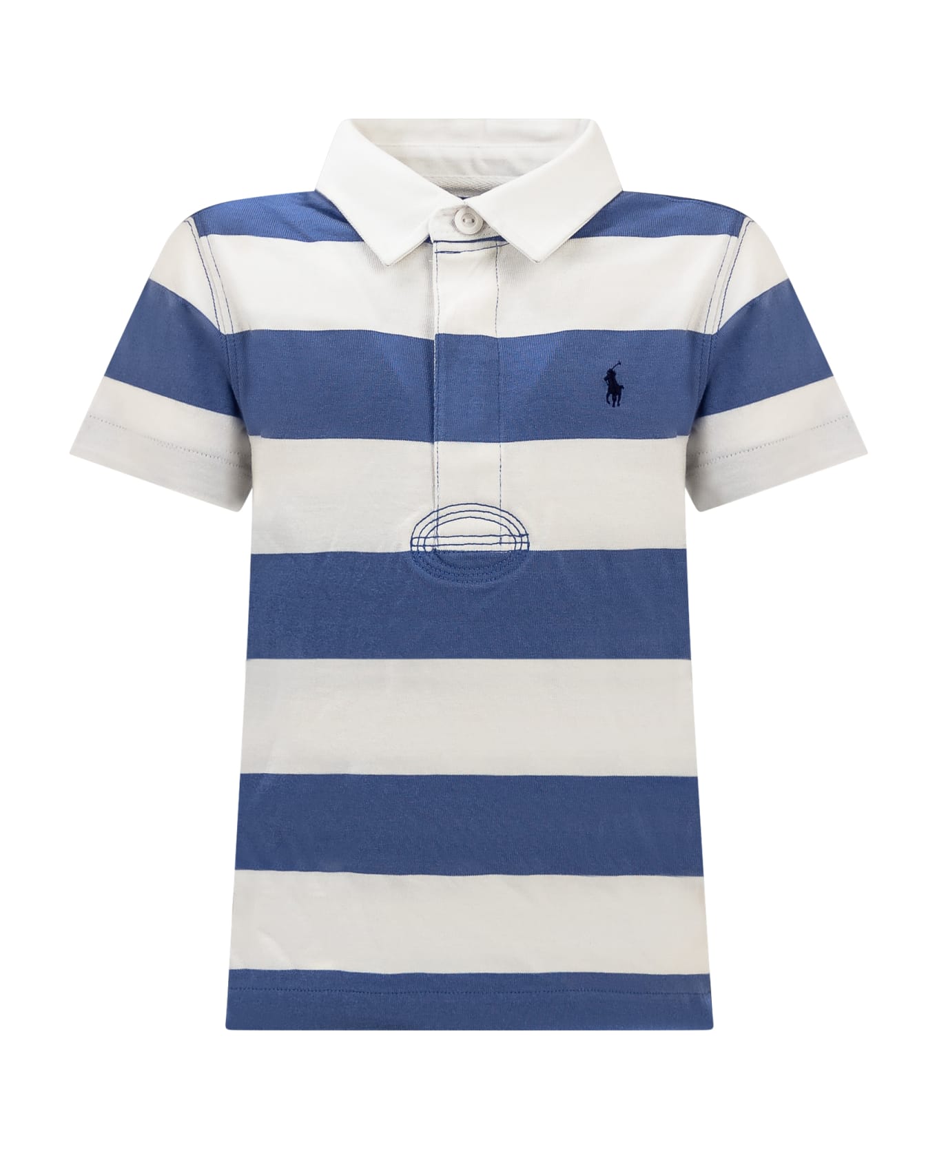 Polo Ralph Lauren Polo With Logo - NIMES BLUE/DECK WASH WHITE Tシャツ＆ポロシャツ