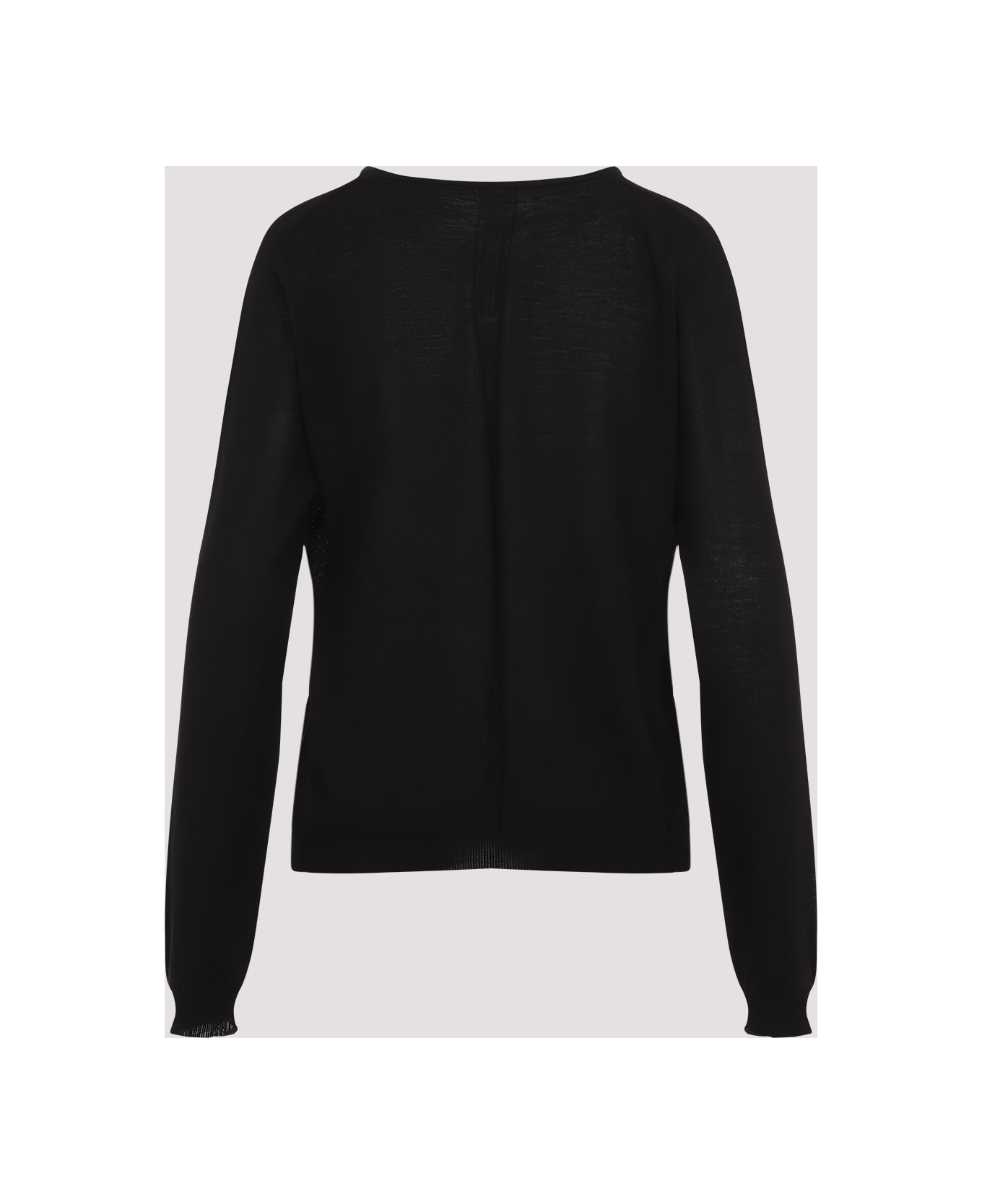 Rick Owens Extreme V-neck Pullover - Black